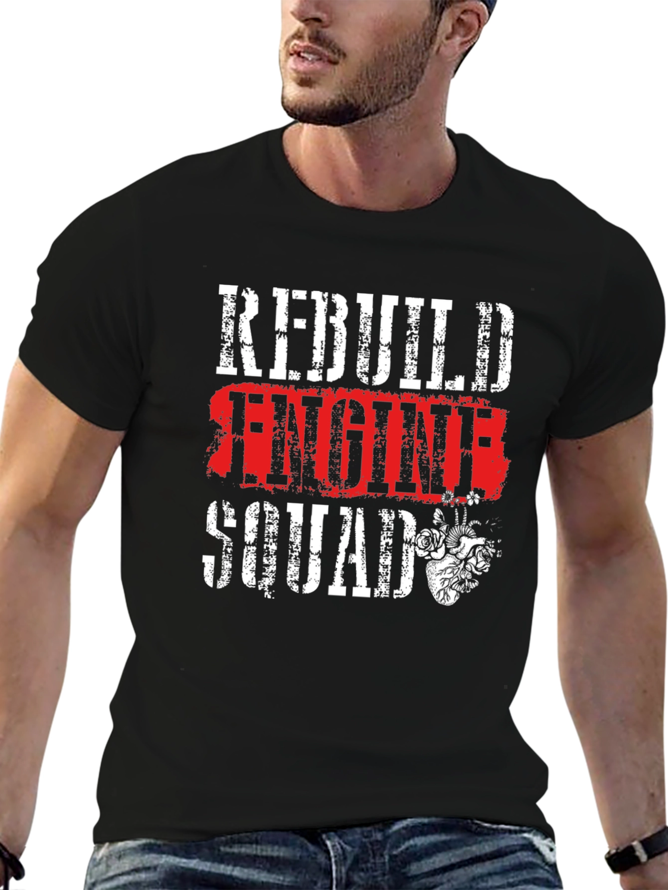 Rebuild Engine Squad Graphic T-Shirt