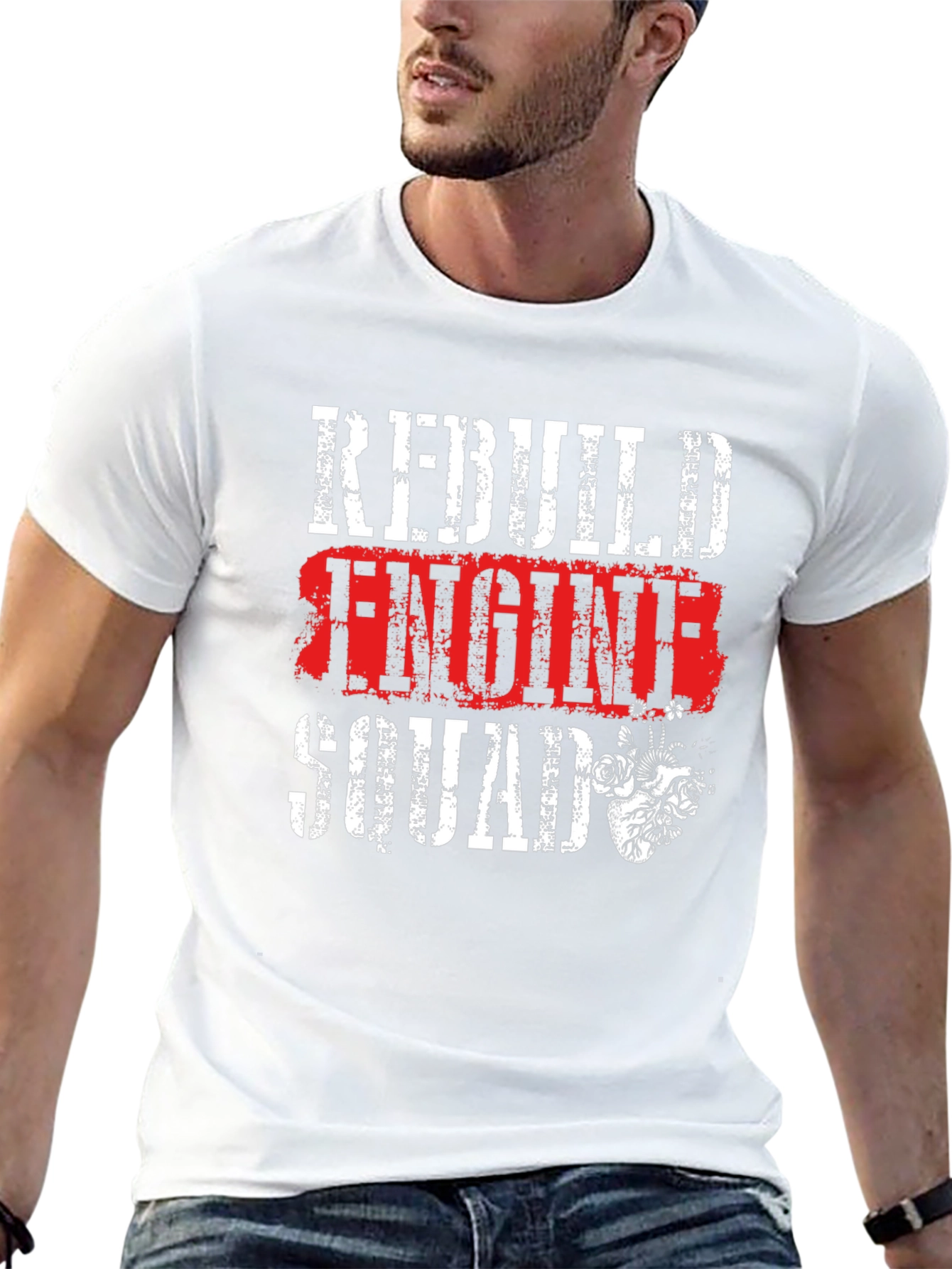 Rebuild Engine Squad Graphic T-Shirt