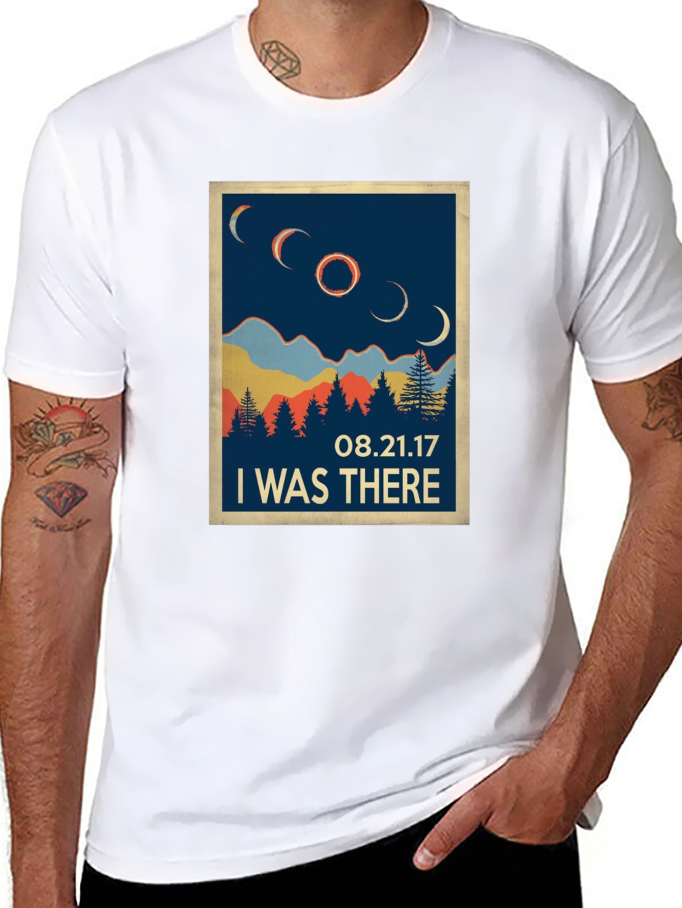 I Was There Eclipse T-Shirt - August 21 2017