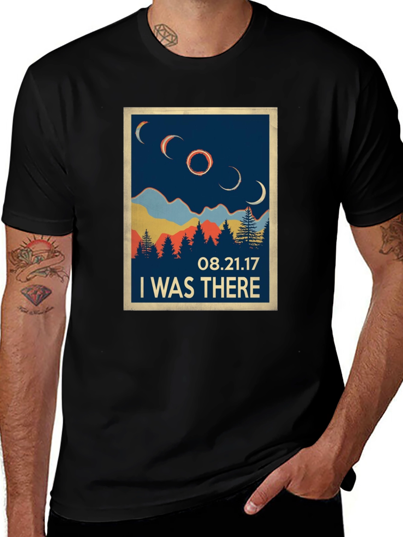 I Was There Eclipse T-Shirt - August 21 2017