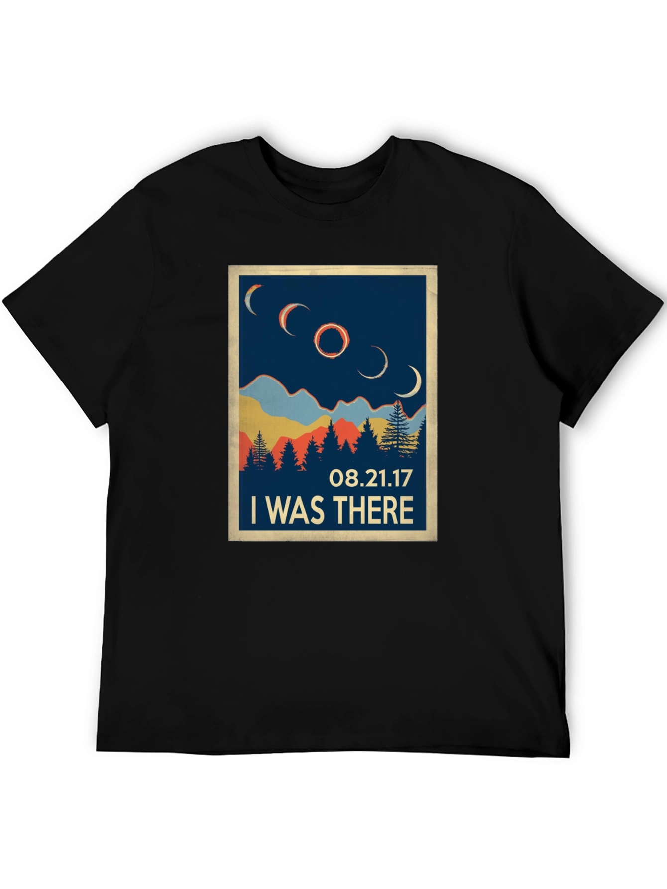 I Was There Eclipse T-Shirt - August 21 2017