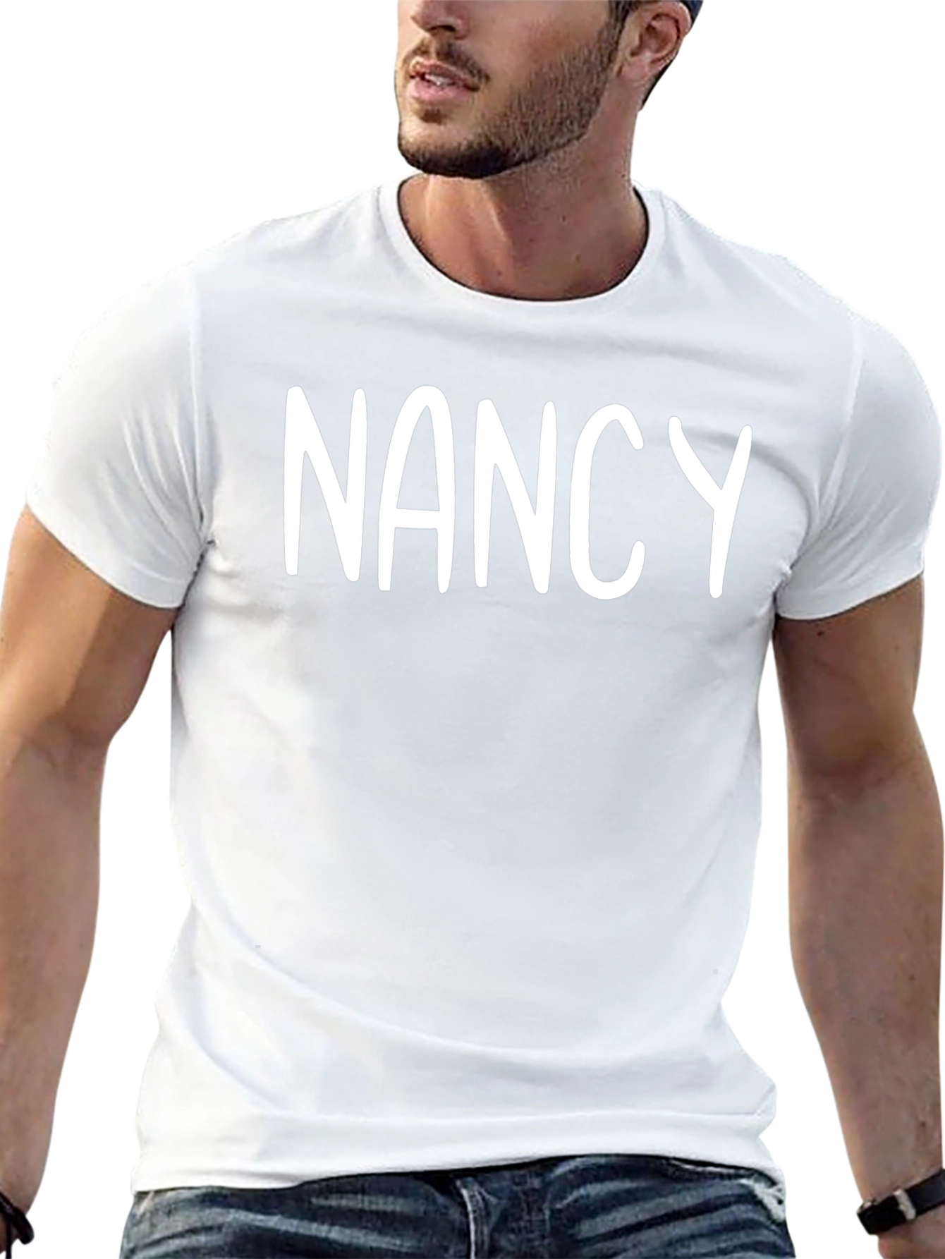 Nancy Personalized Black T-Shirt