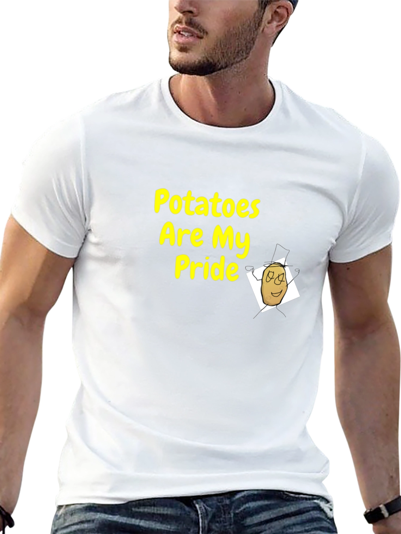 Potatoes Are My Pride Graphic T-Shirt