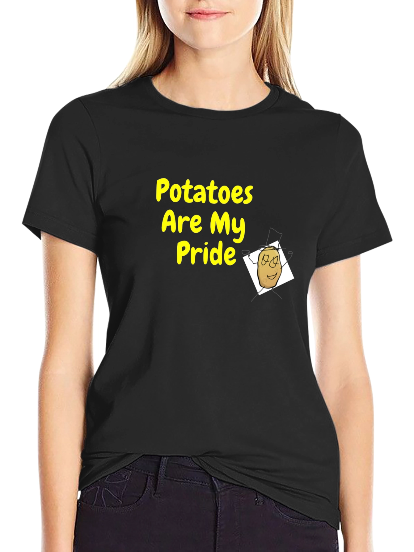 Potatoes Are My Pride Graphic T-Shirt