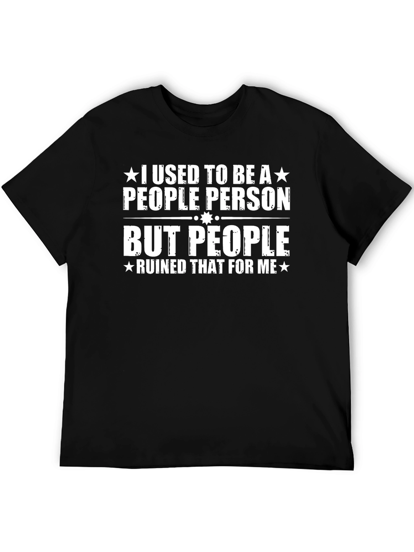Funny People Person Graphic T-Shirt - Introvert Humor