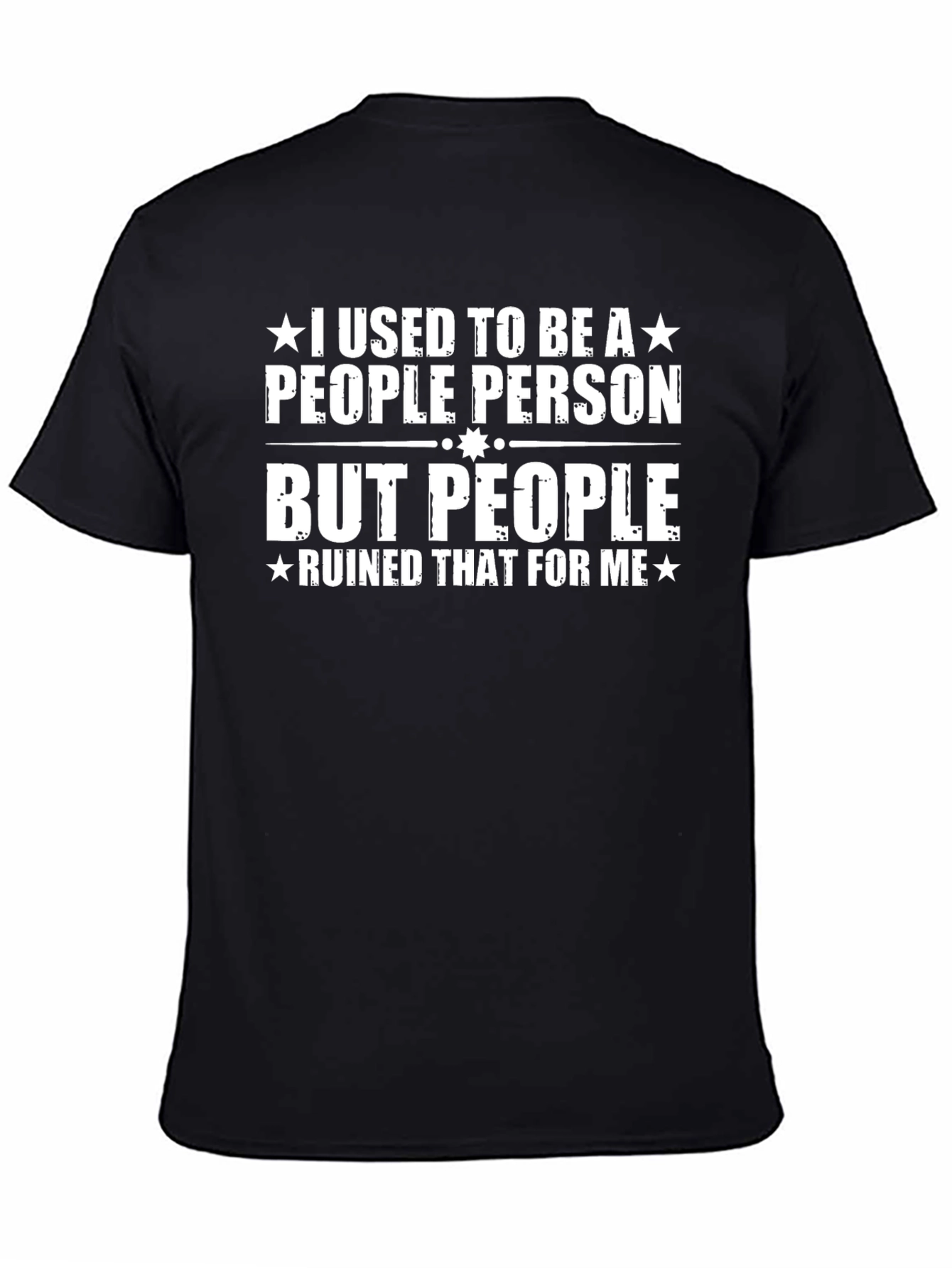 Funny People Person Graphic T-Shirt - Introvert Humor