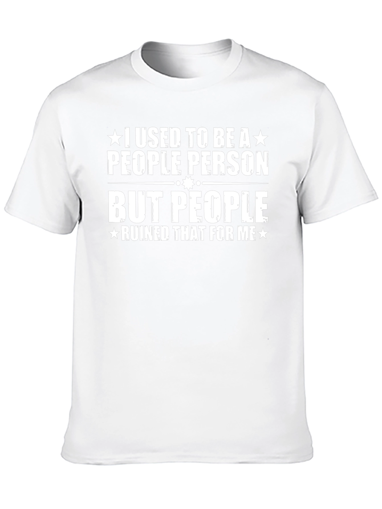 Funny People Person Graphic T-Shirt - Introvert Humor