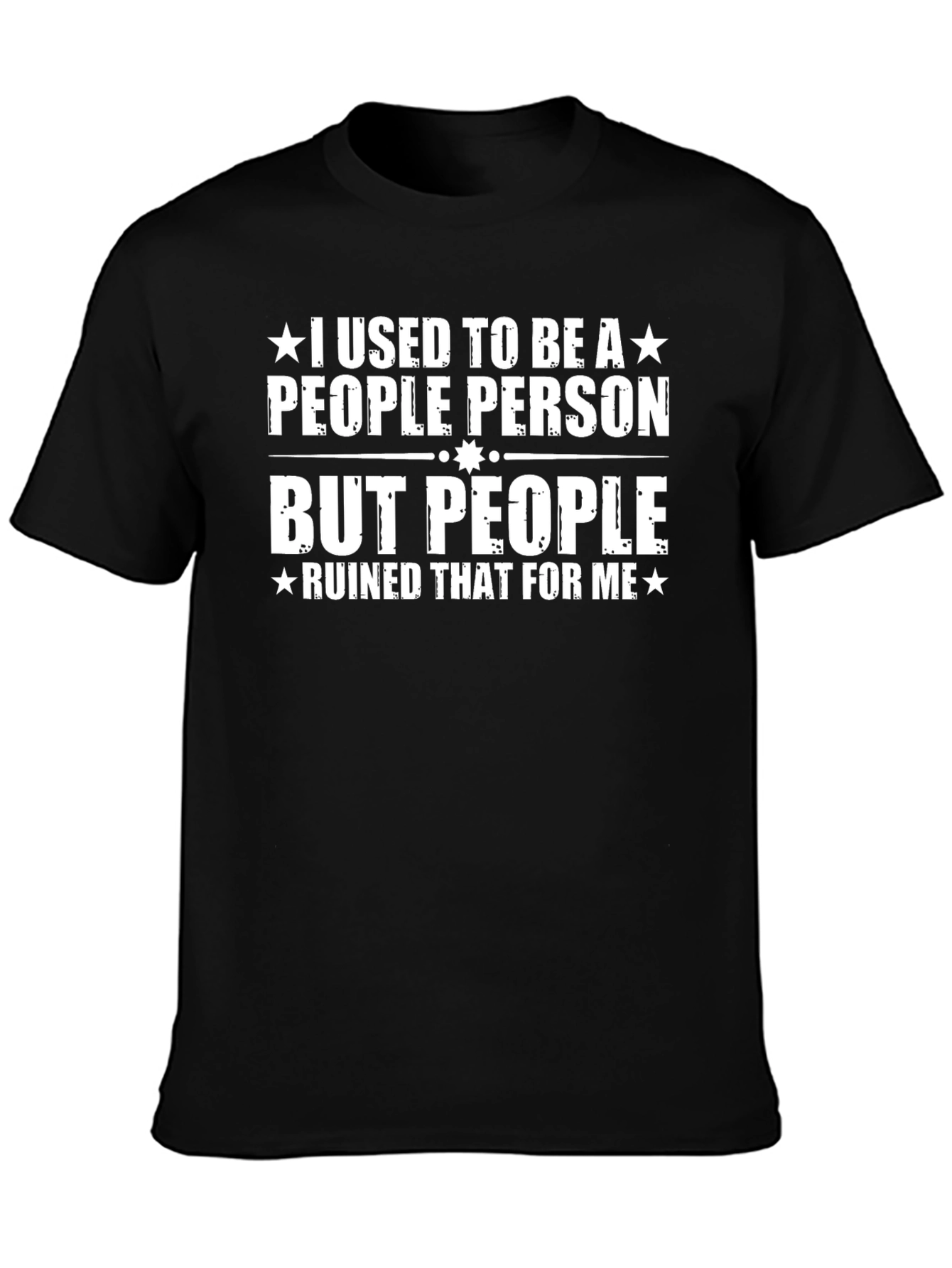 Funny People Person Graphic T-Shirt - Introvert Humor