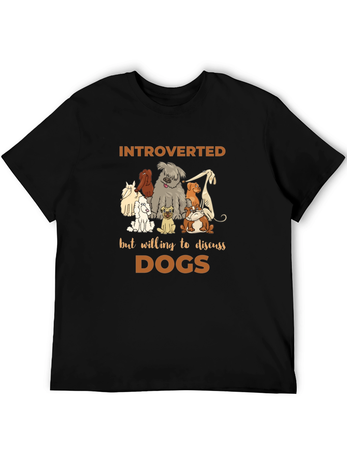Introverted Dog Lover T-Shirt