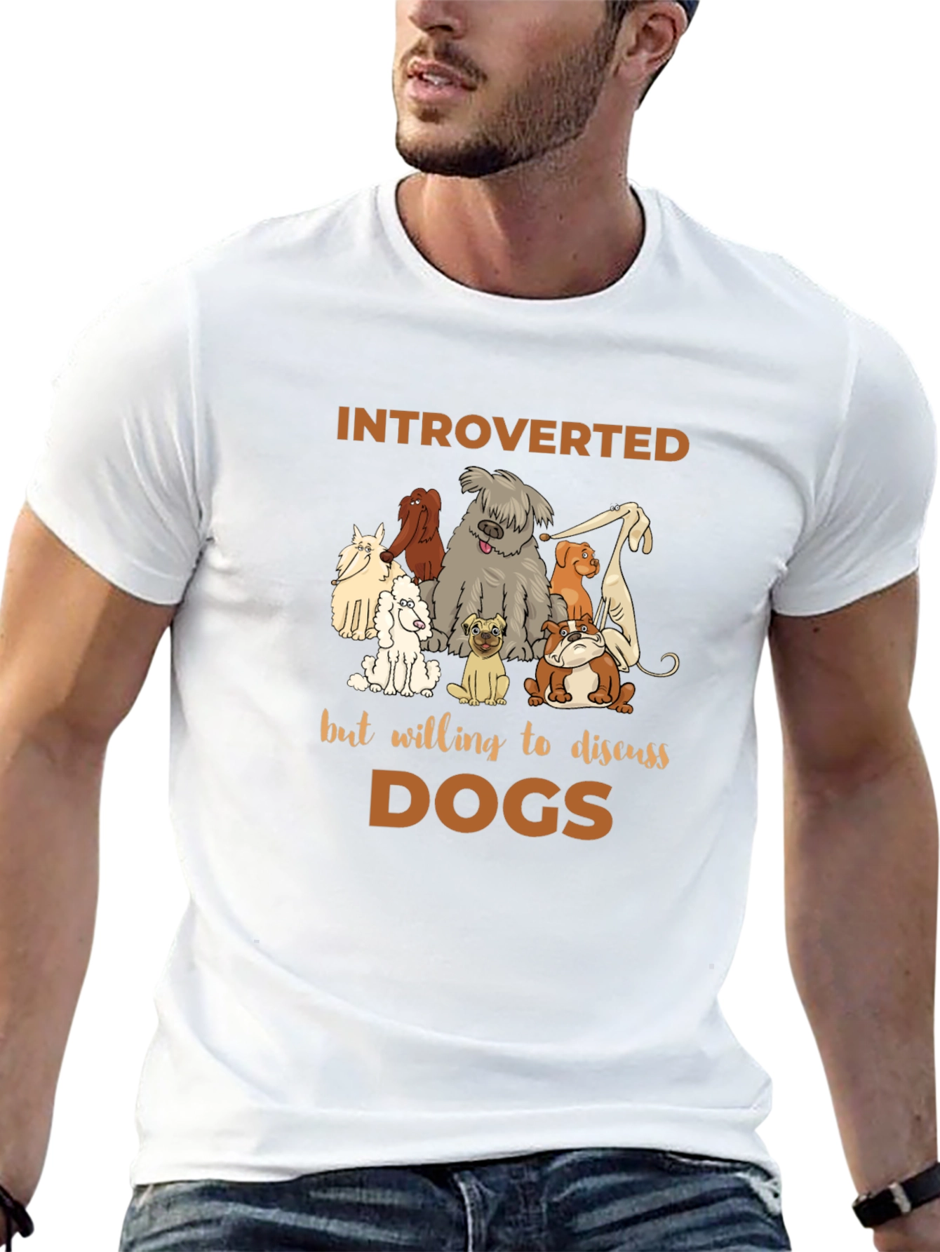 Introverted Dog Lover T-Shirt