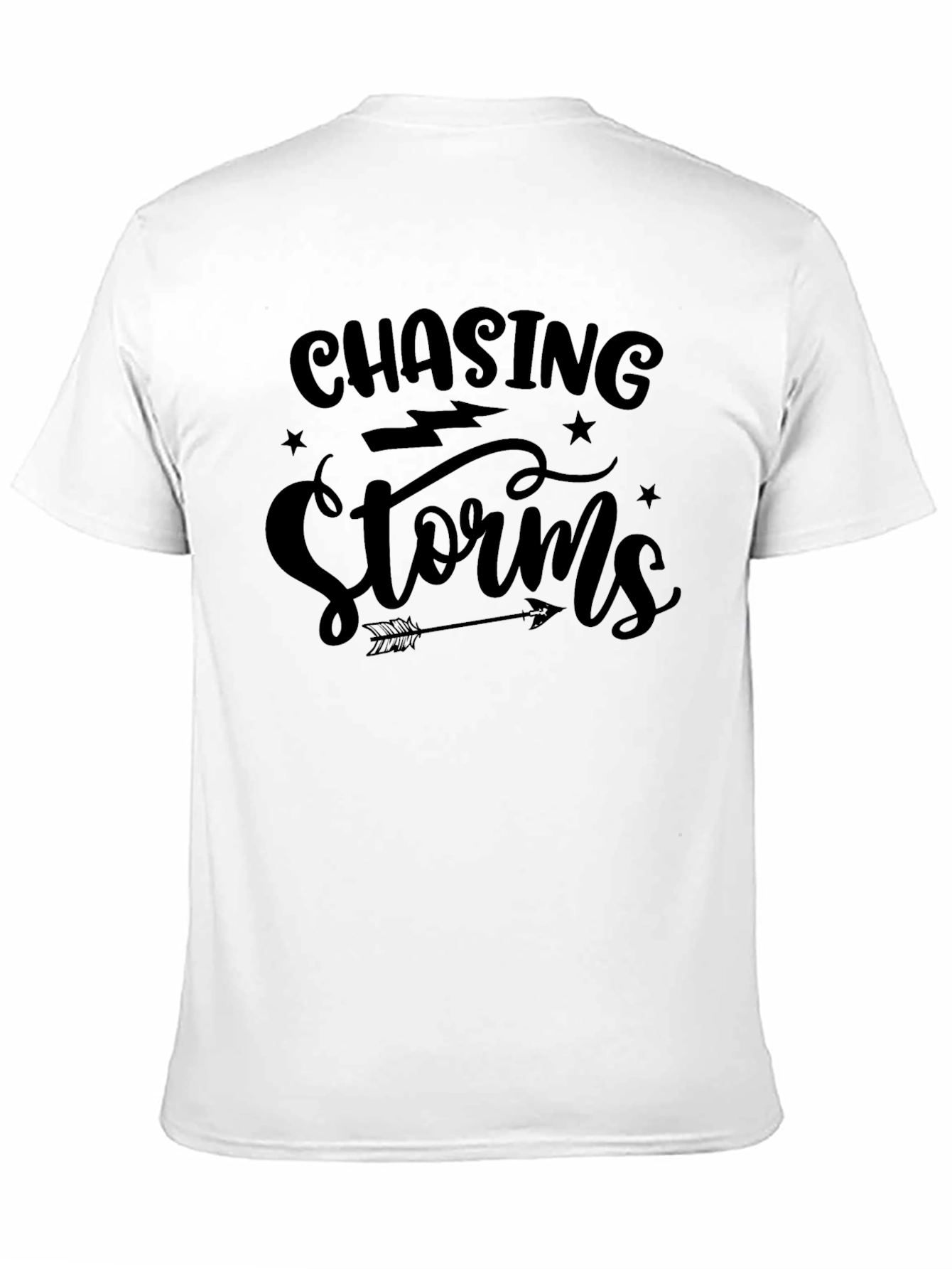Chasing Storms Graphic Tee - Unisex Black T-Shirt