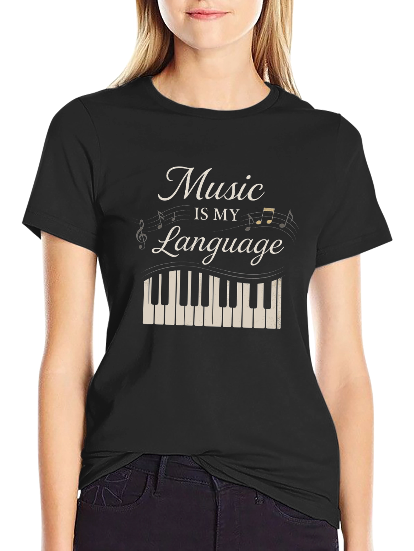 Music is My Language T-Shirt