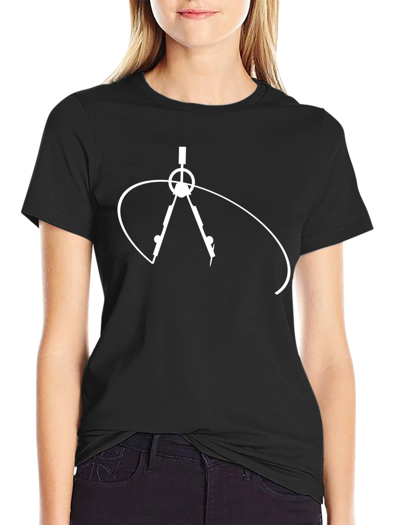 Architects Compass Graphic Tee - Black