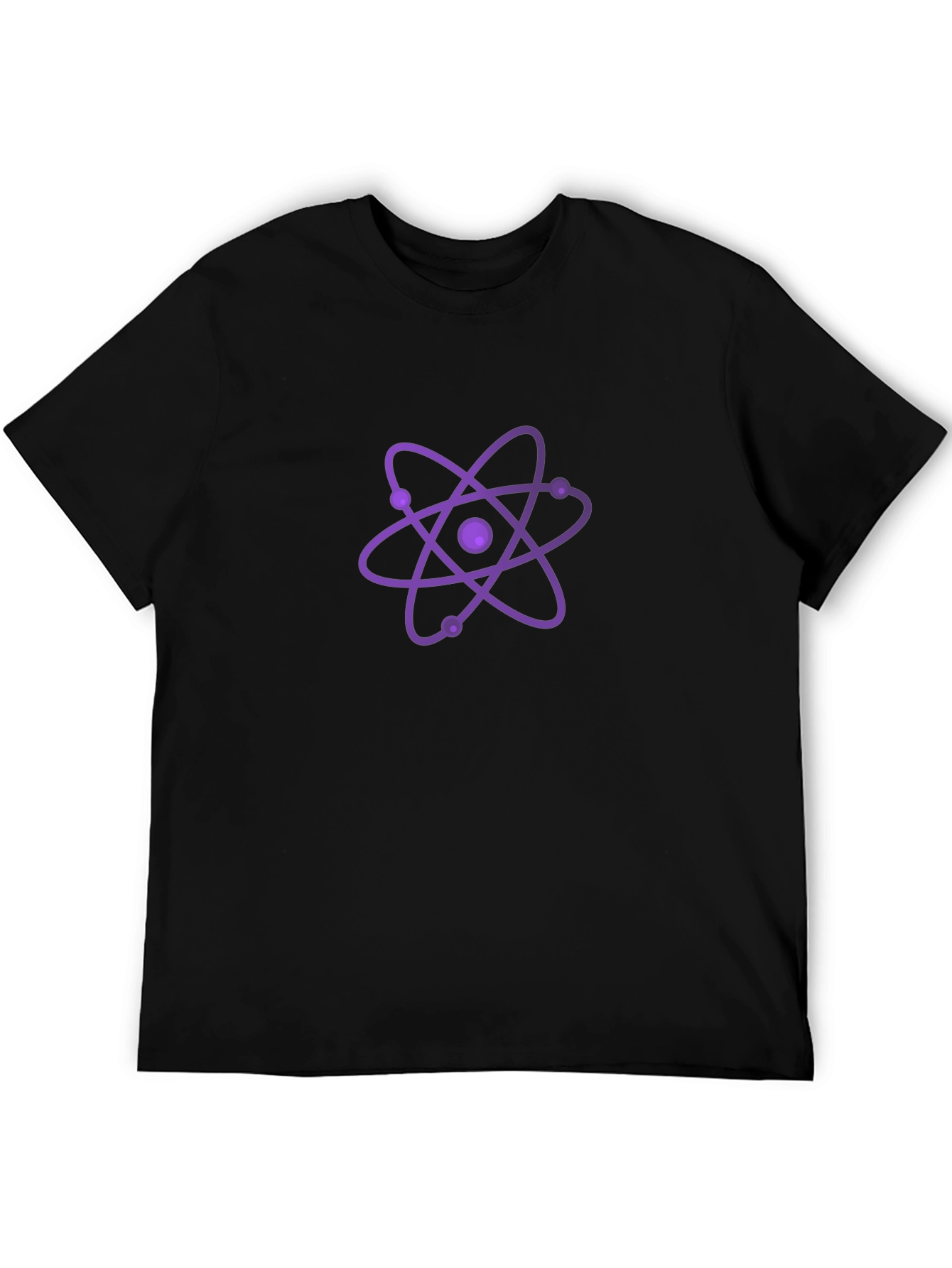 Atom Graphic Black T-Shirt