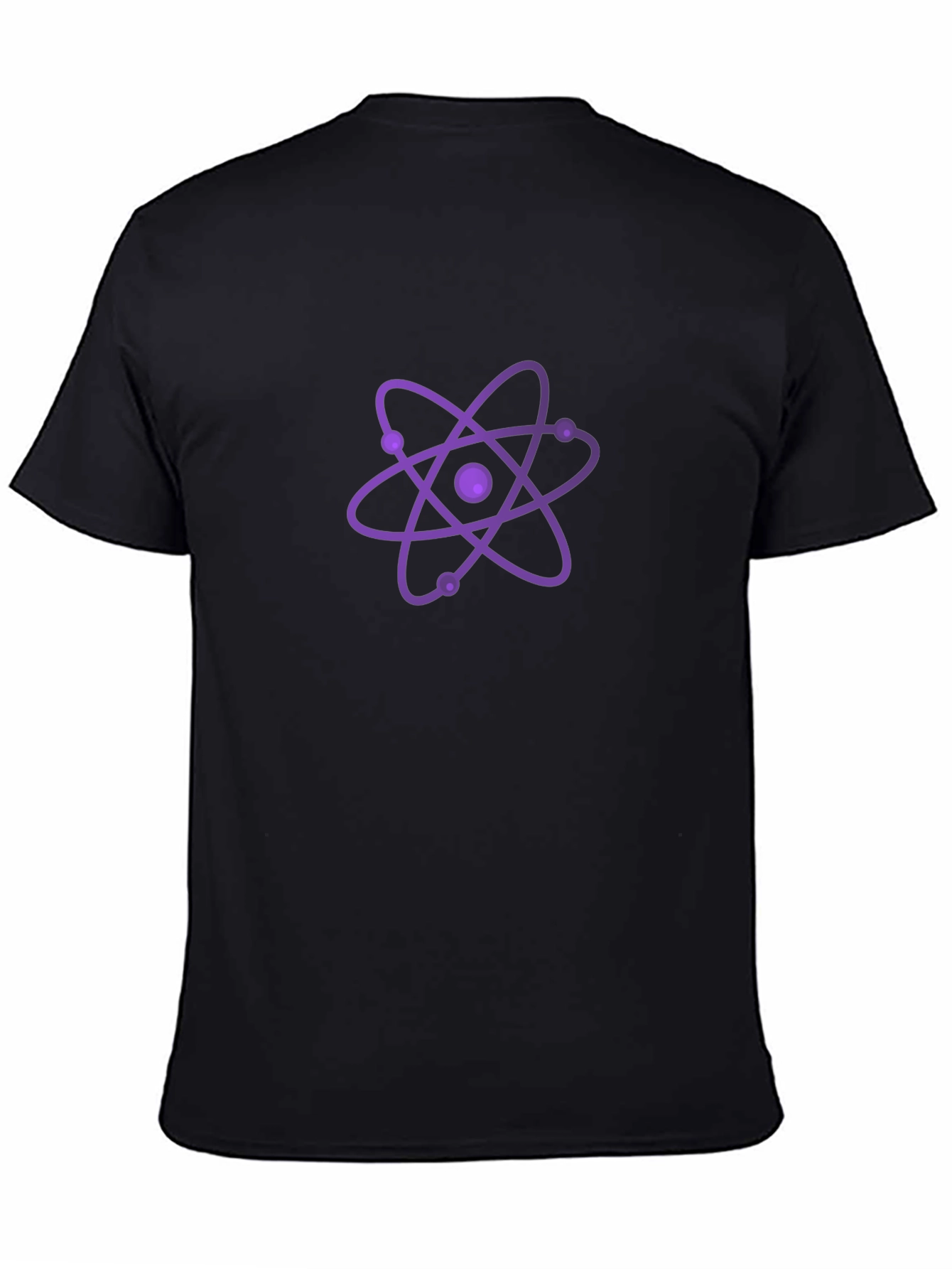 Atom Graphic Black T-Shirt