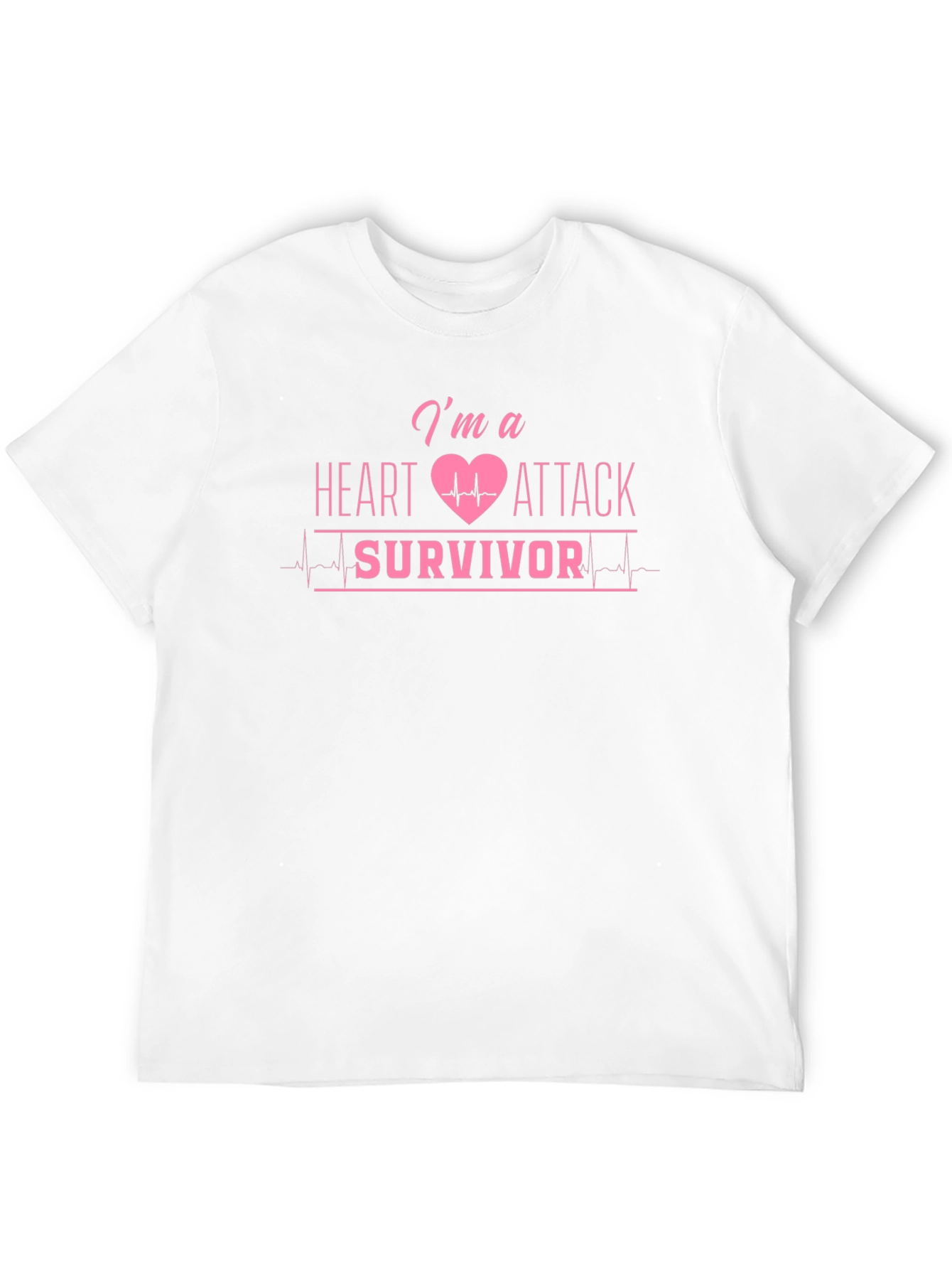 Heart Attack Survivor Graphic T-Shirt