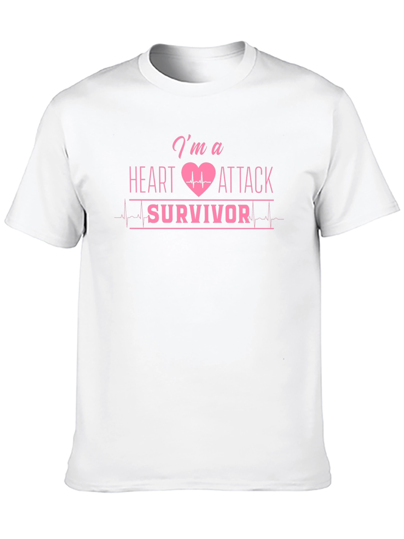 Heart Attack Survivor Graphic T-Shirt