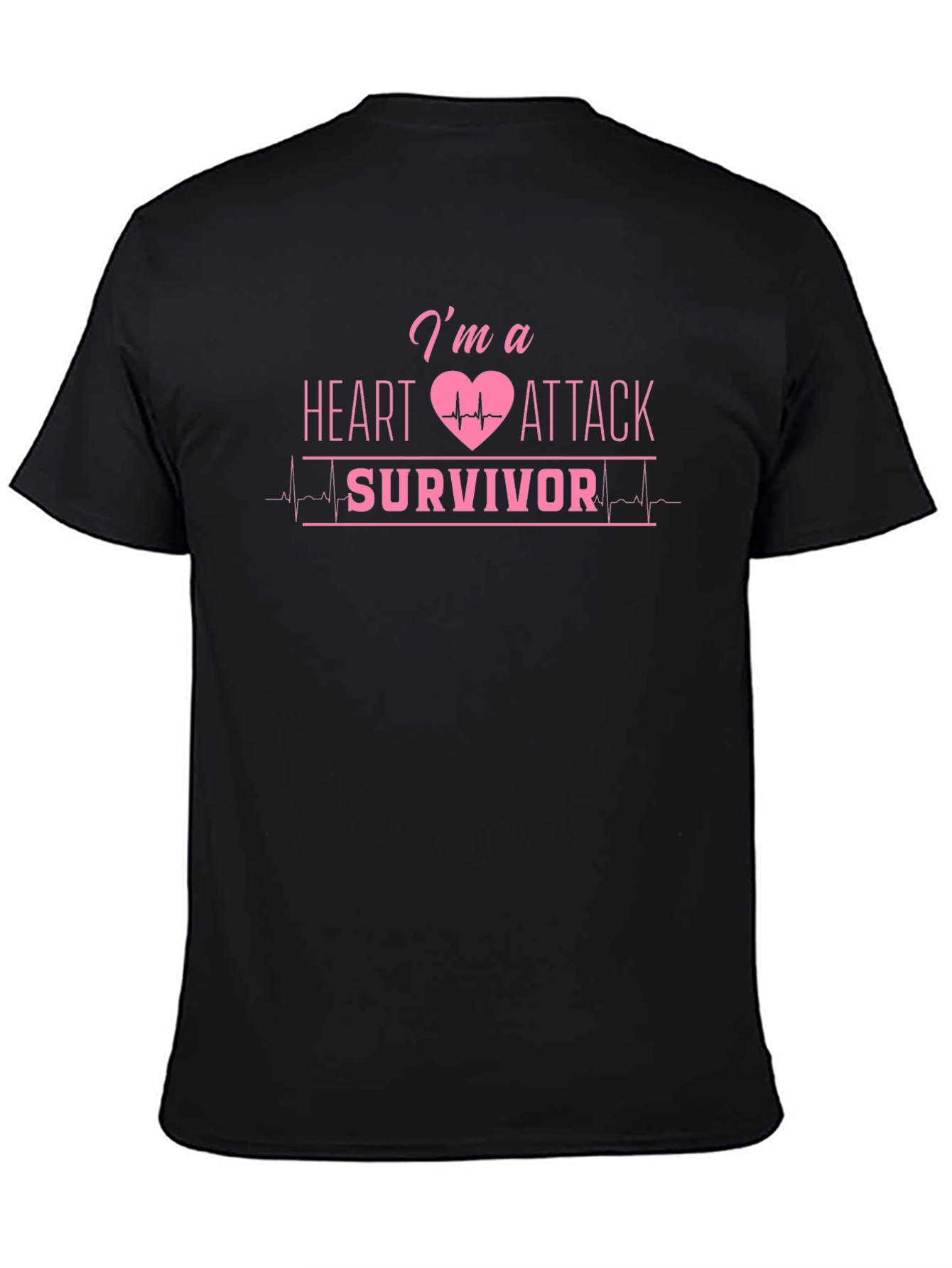 Heart Attack Survivor Graphic T-Shirt