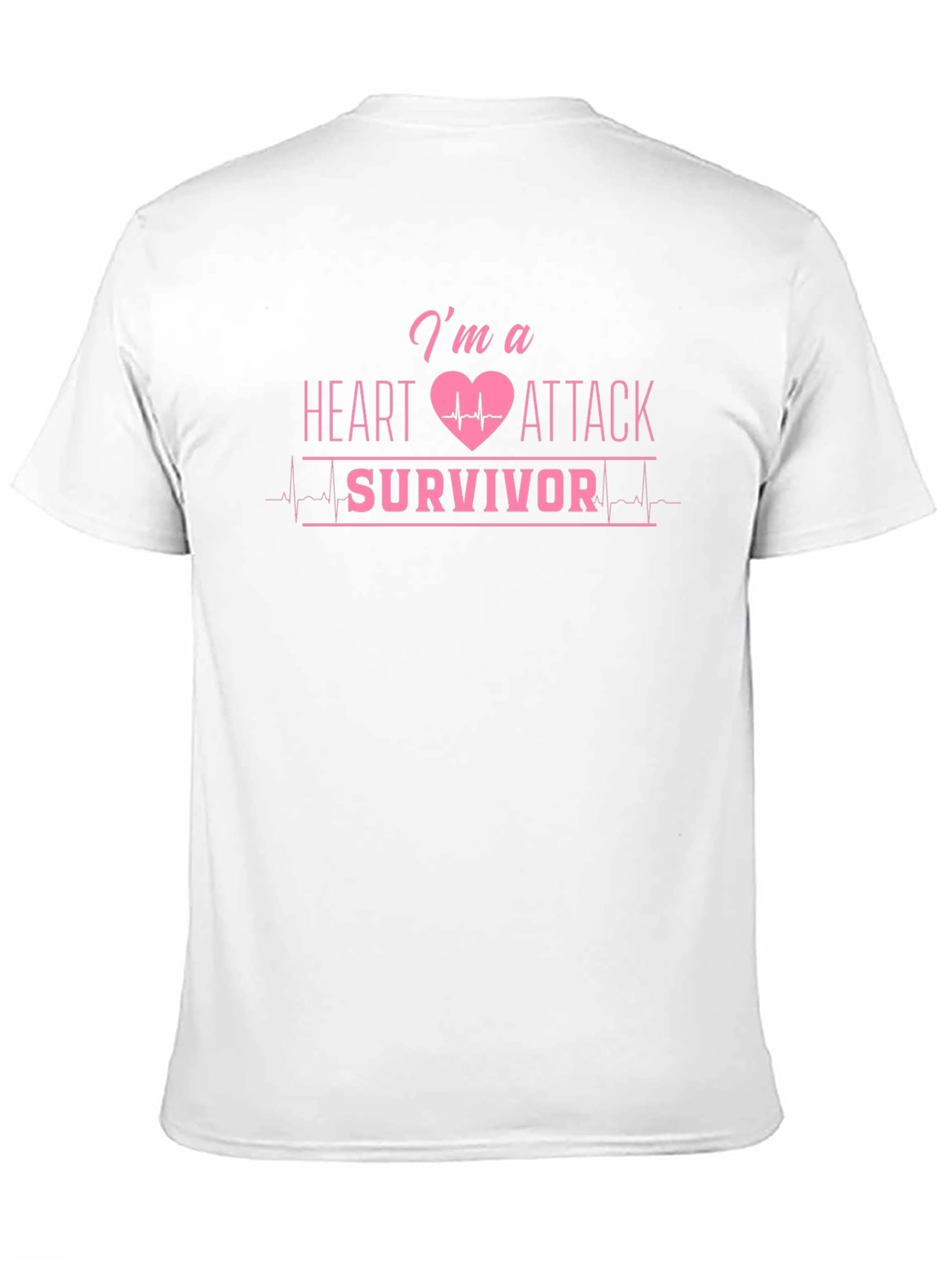 Heart Attack Survivor Graphic T-Shirt