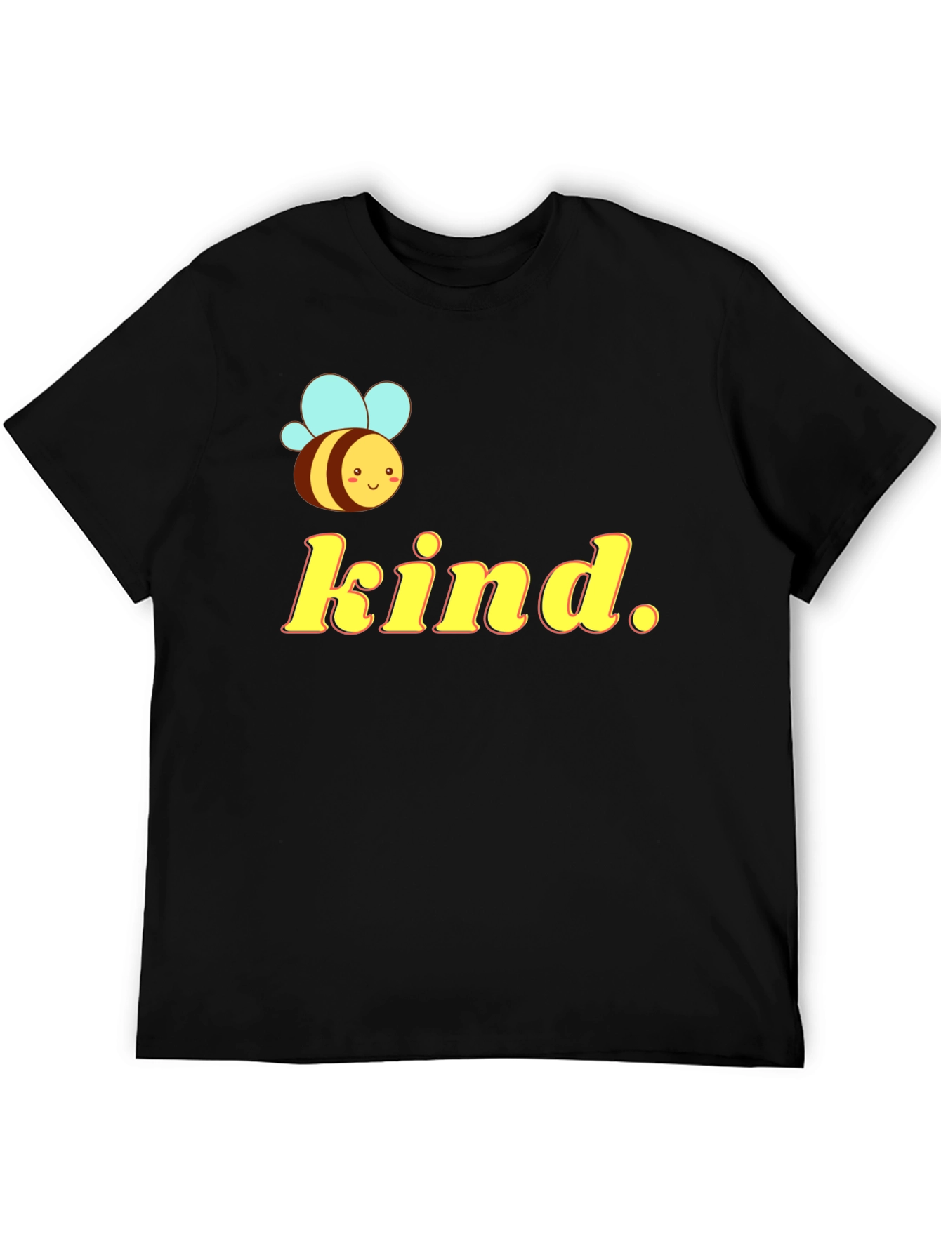 Bee Kind Graphic T-Shirt - Black Cotton Tee