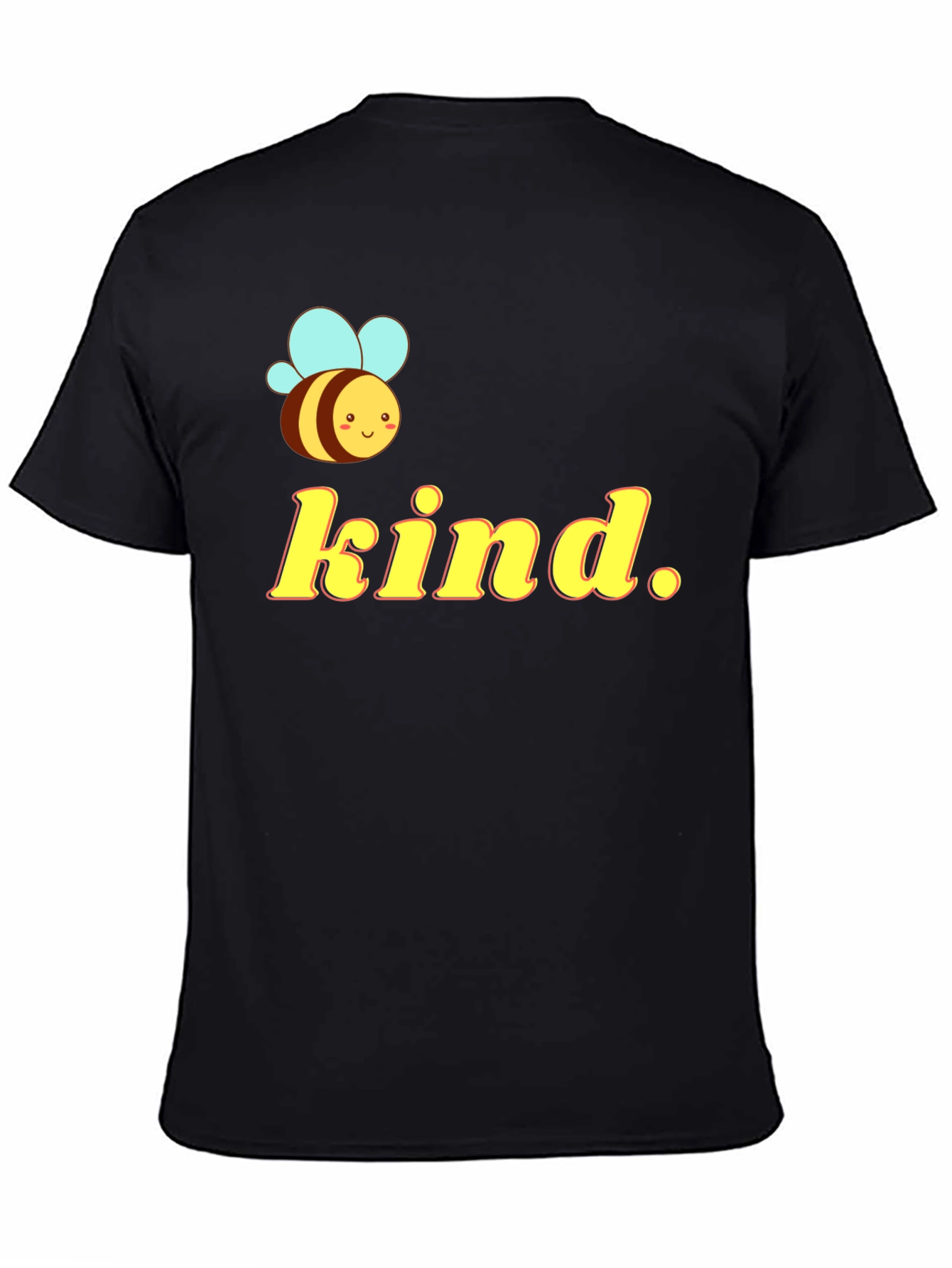 Bee Kind Graphic T-Shirt - Black Cotton Tee