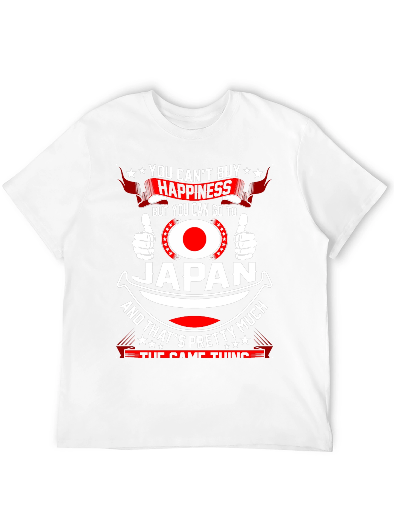 Japan Happiness Graphic T-Shirt