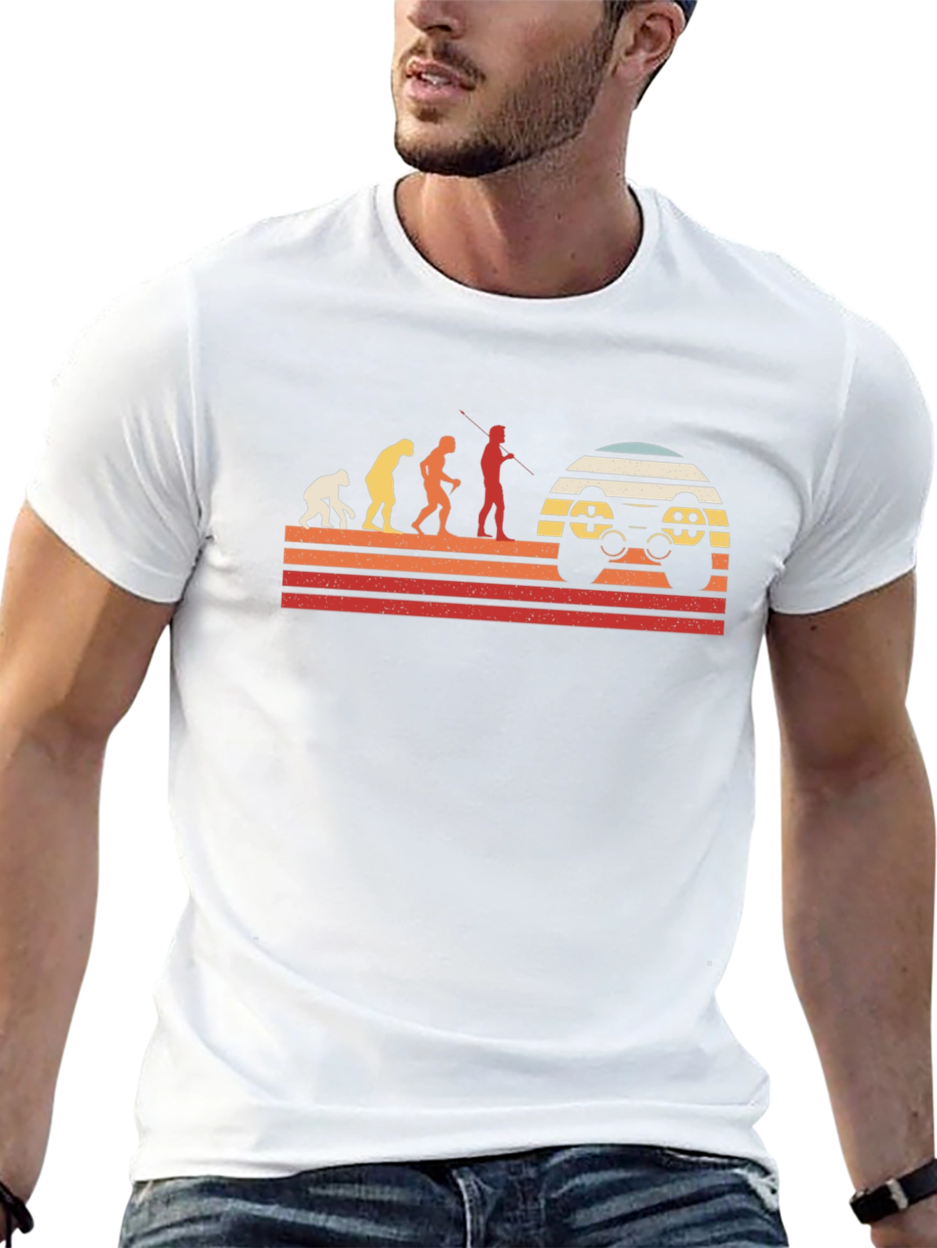 Gamer Evolution Retro T-Shirt