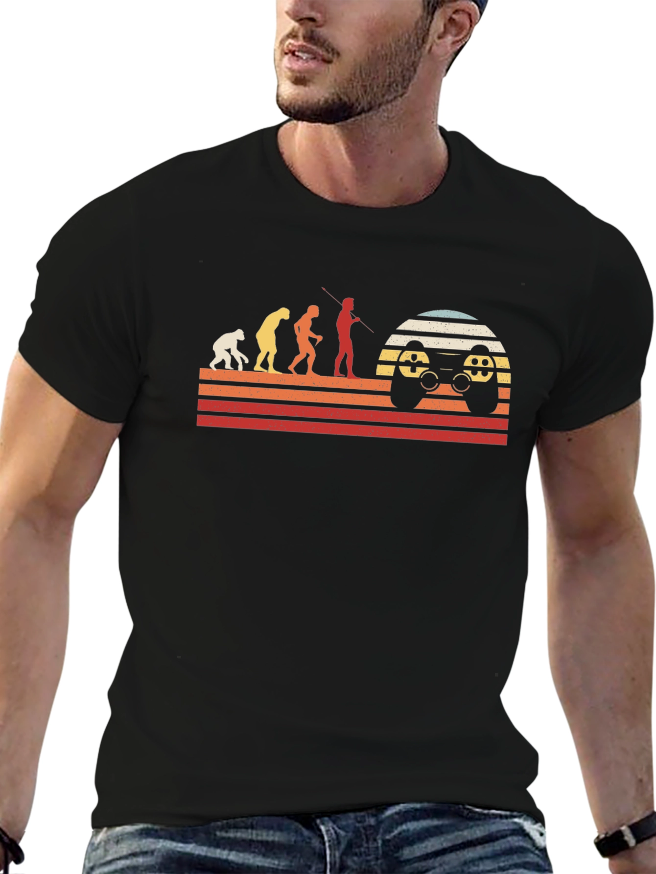 Gamer Evolution Retro T-Shirt