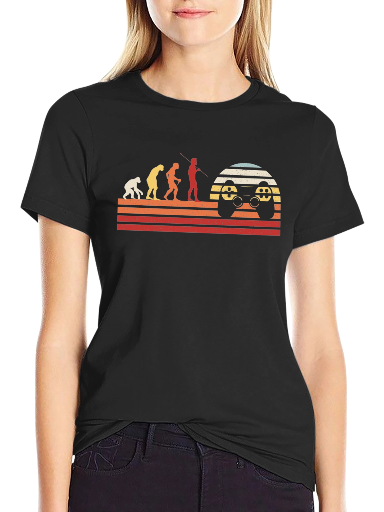 Gamer Evolution Retro T-Shirt