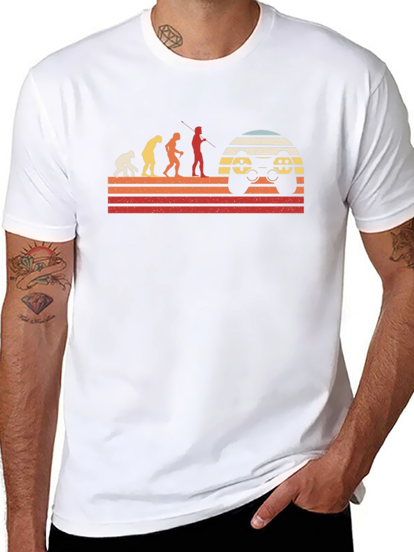 Gamer Evolution Retro T-Shirt