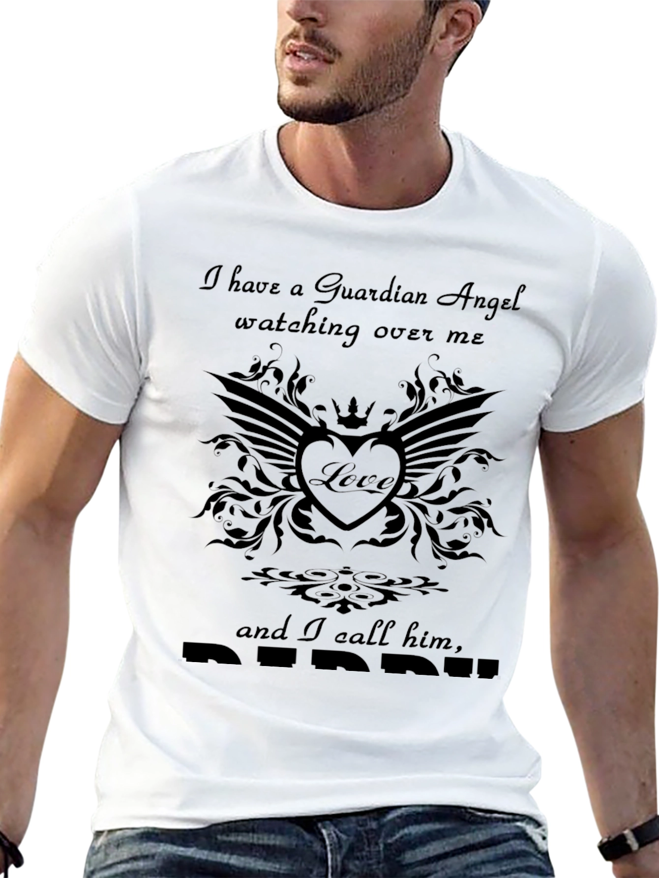 Guardian Angel Love T-Shirt