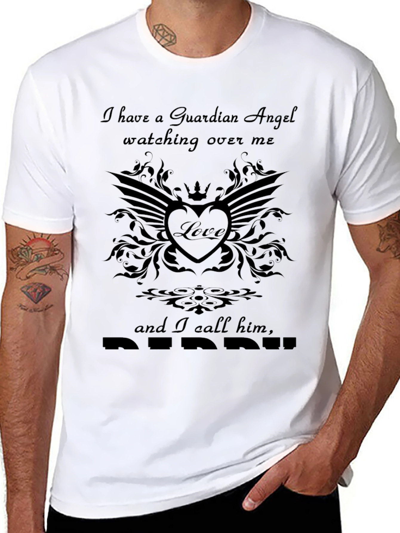 Guardian Angel Love T-Shirt