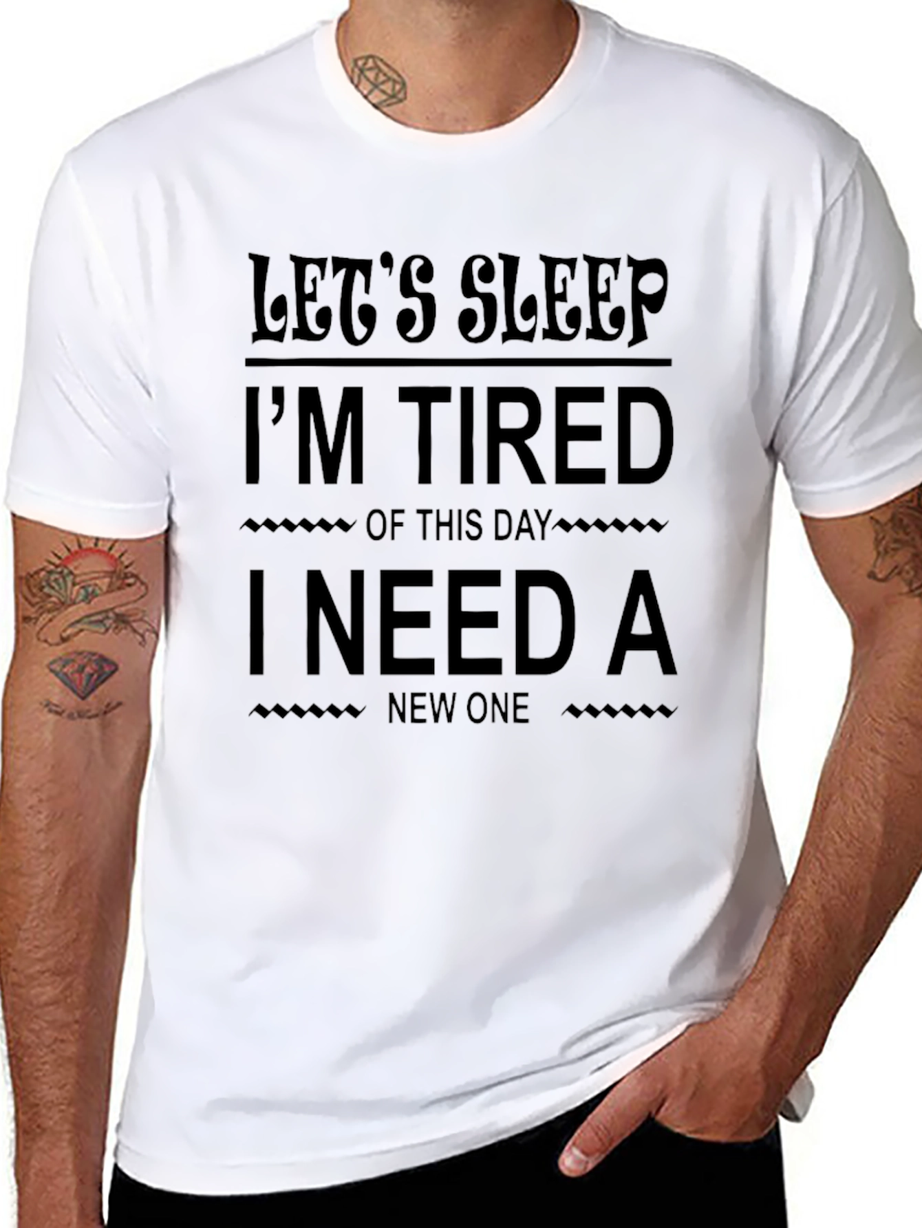Lets Sleep Im Tired T-Shirt