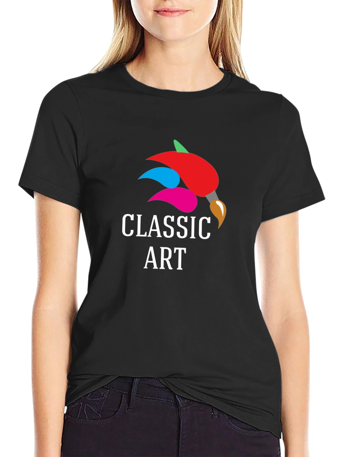Classic Art Graphic T-Shirt - Trendy Casual Tee