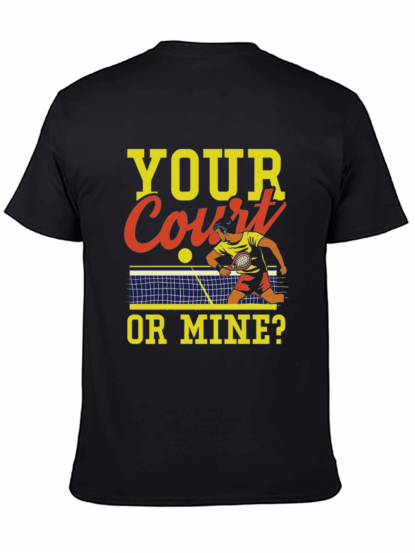 Your Court Or Mine? Tennis Graphic T-Shirt