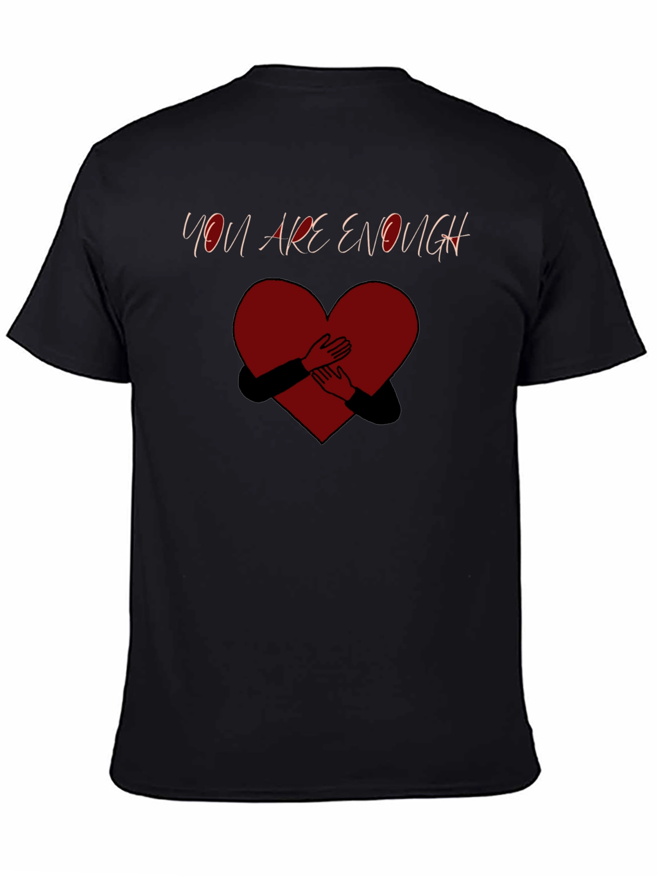 You Are Enough Heart Graphic T-Shirt