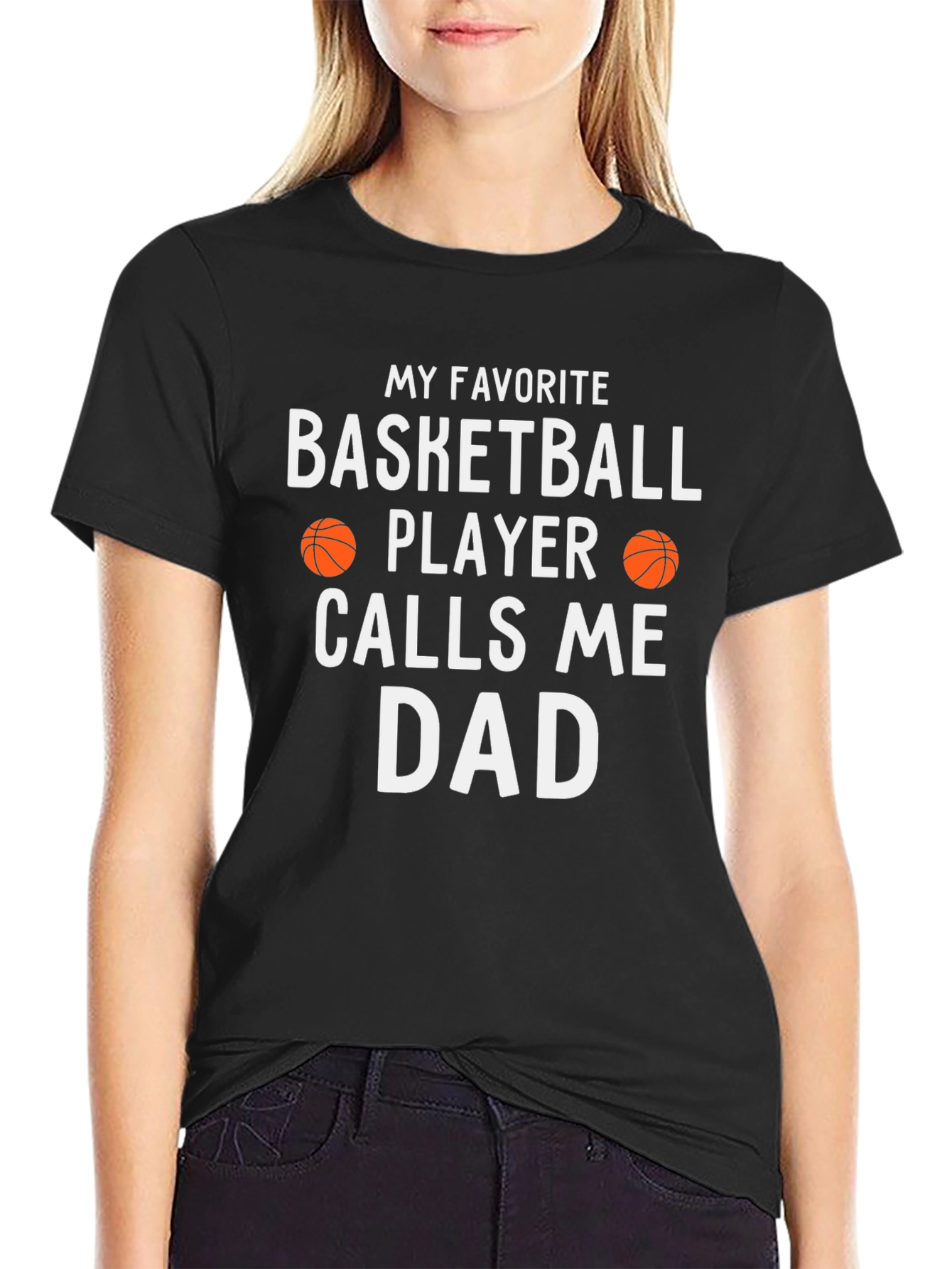 Basketball Dad Graphic T-Shirt