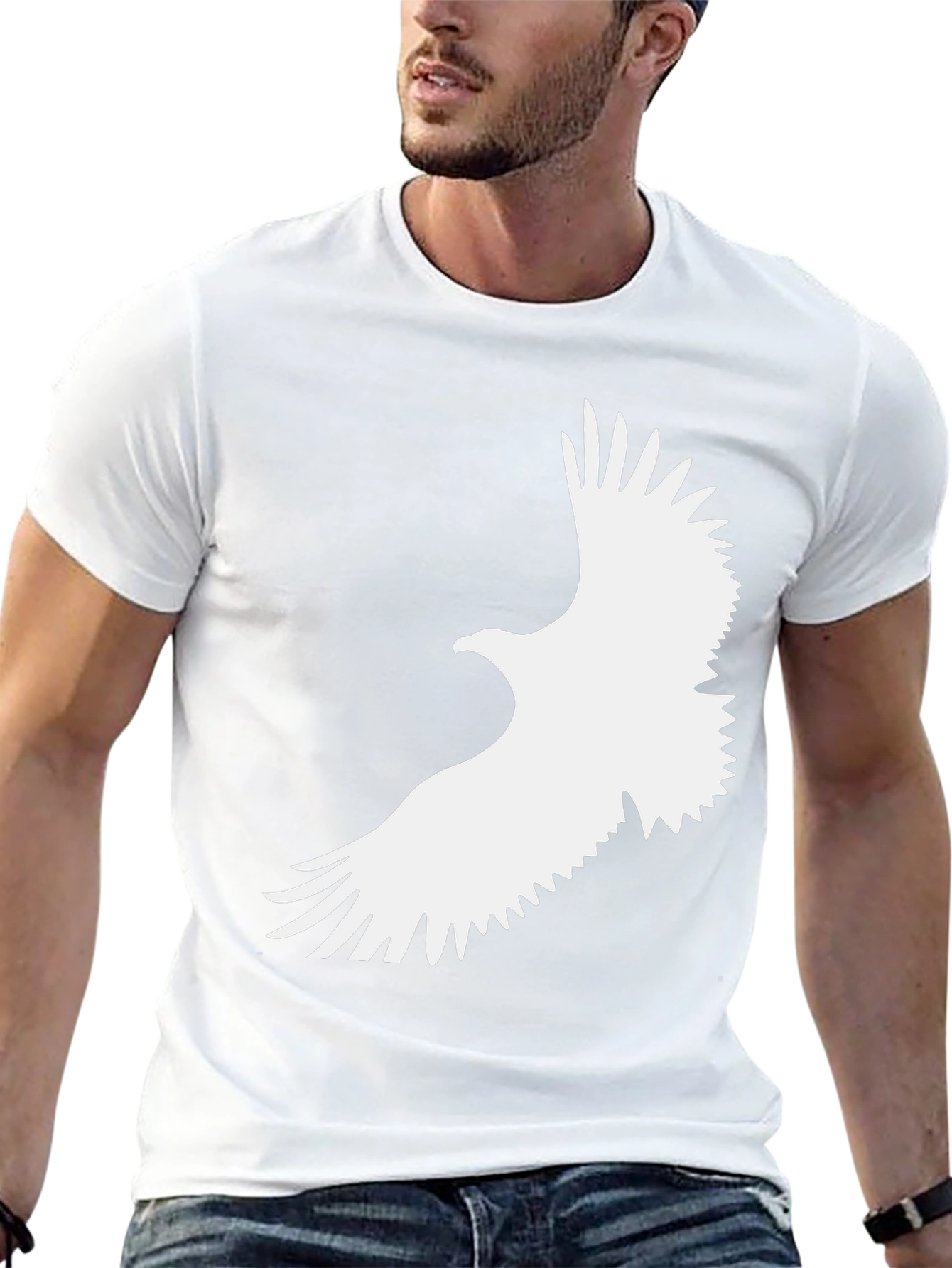 Eagle Graphic Tee - Mens Black T-Shirt