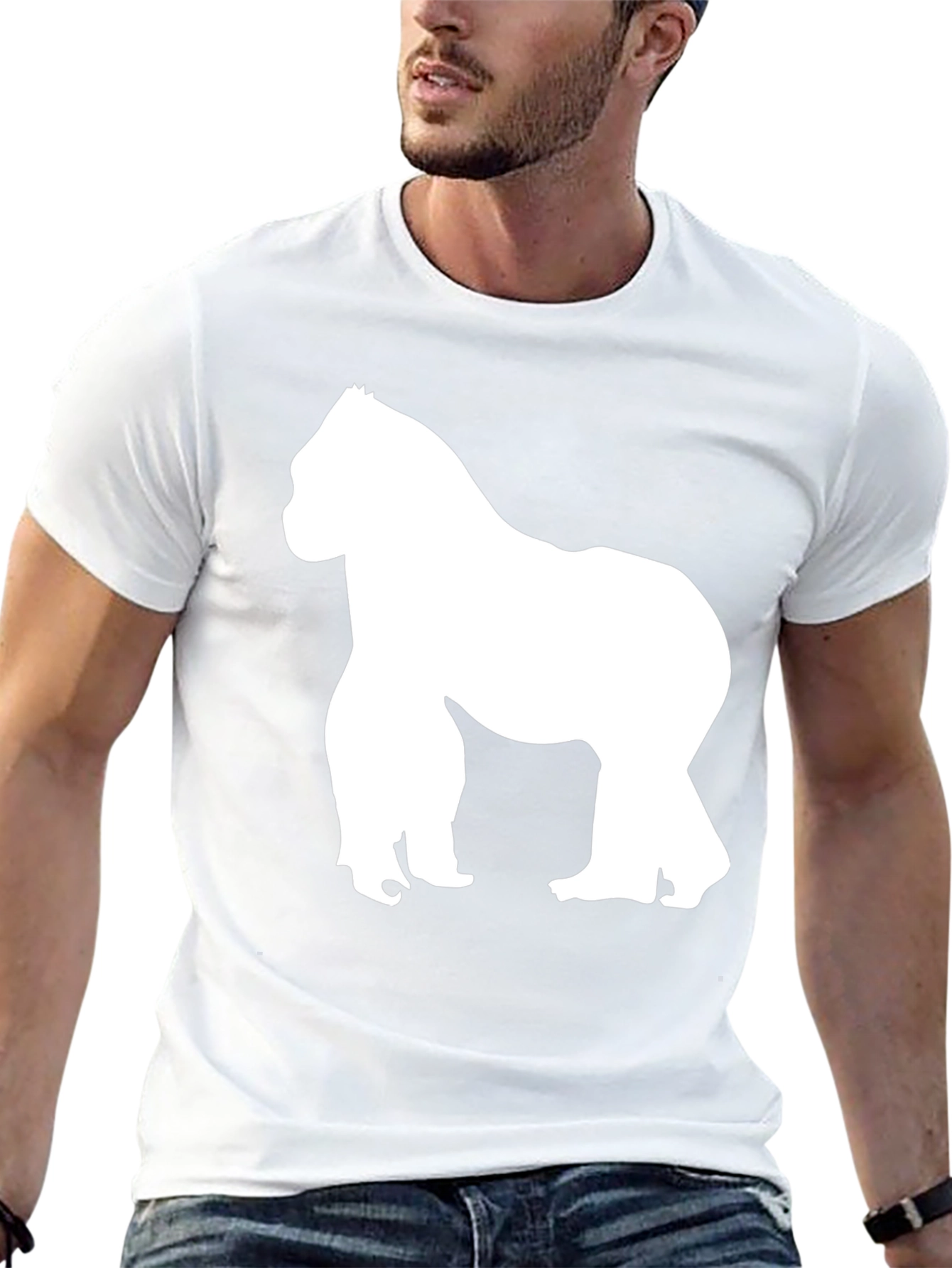 Gorilla Graphic Tee - Black Unisex T-Shirt