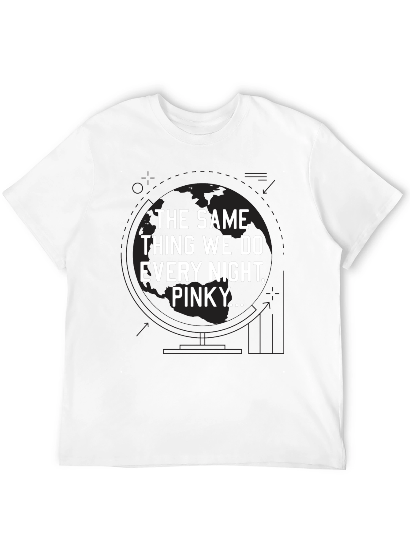 The Same Thing We Do Every Night Pinky T-Shirt