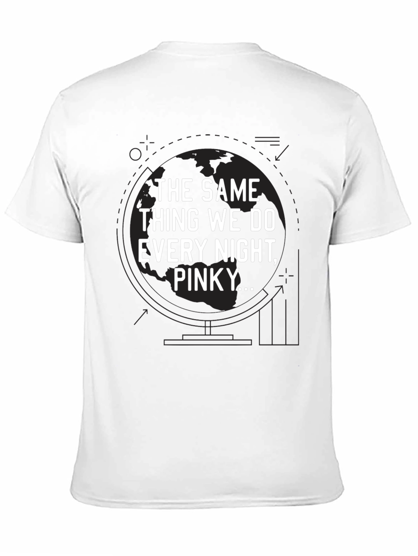 The Same Thing We Do Every Night Pinky T-Shirt