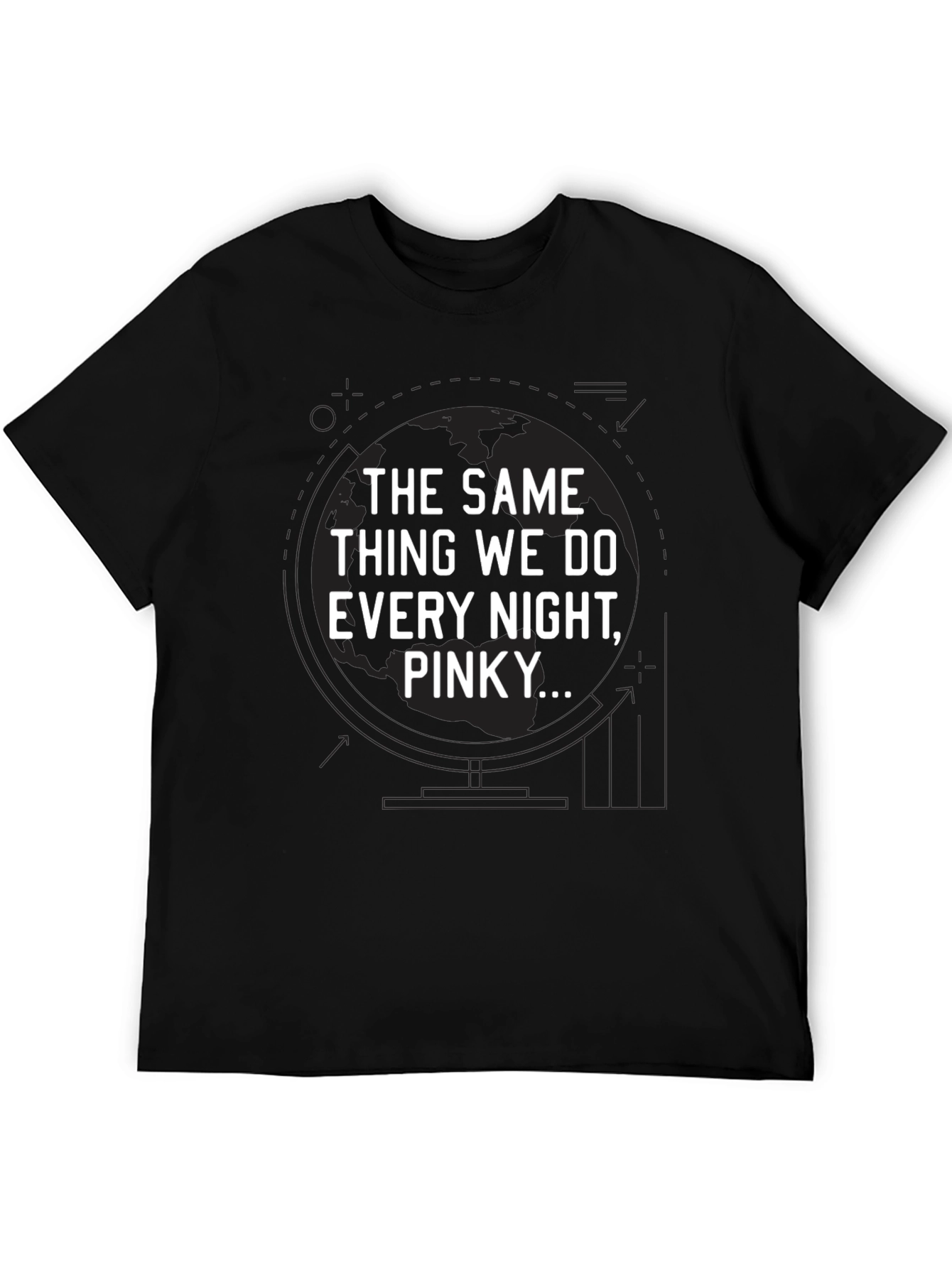 The Same Thing We Do Every Night Pinky T-Shirt
