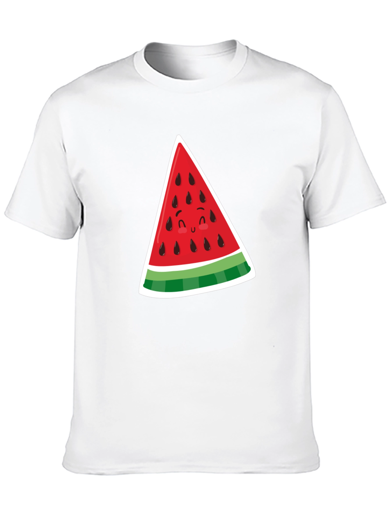 Cute Watermelon Slice Graphic Tee