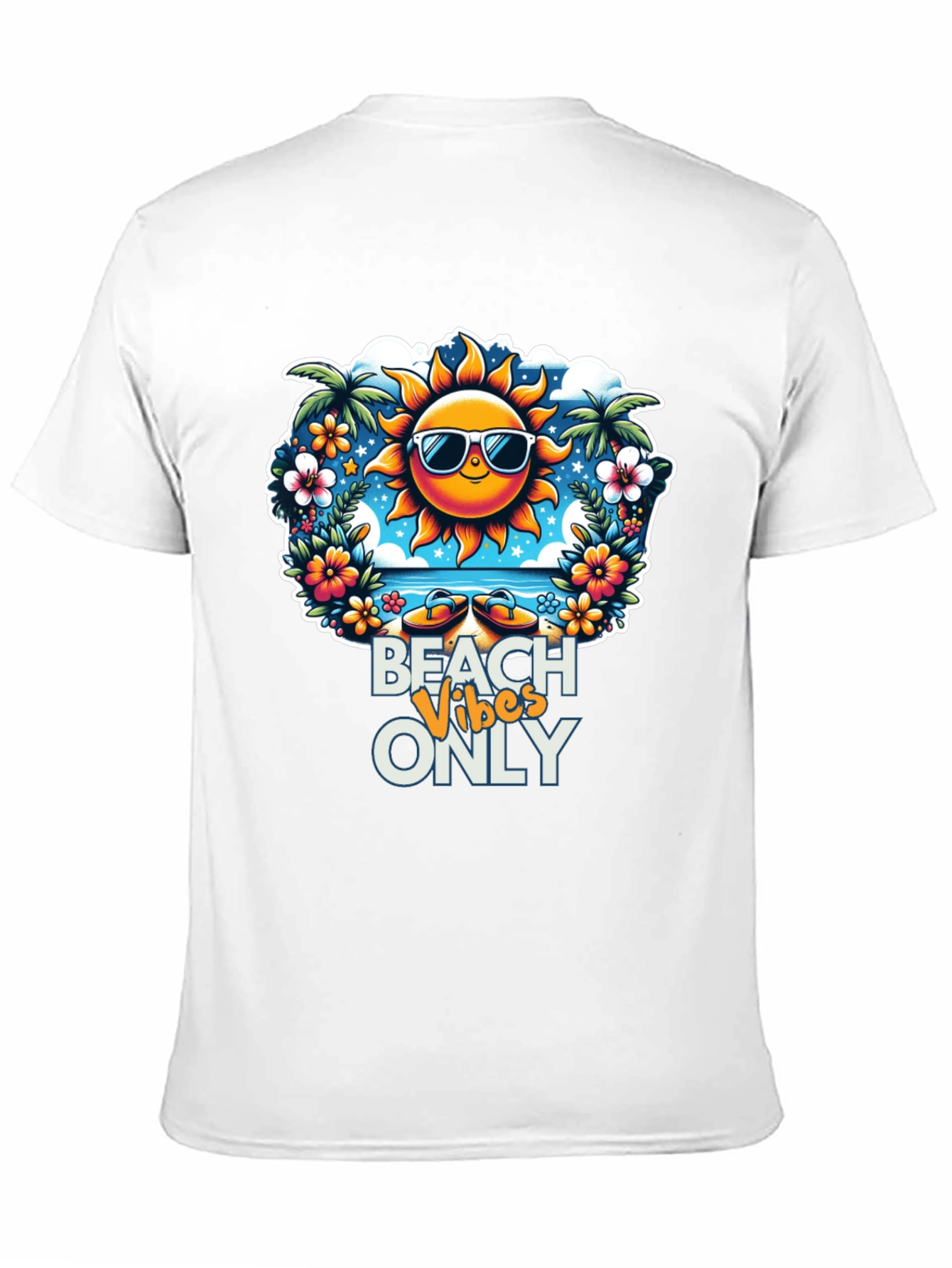 Beach Vibes Only Graphic Tee - Summer Ready