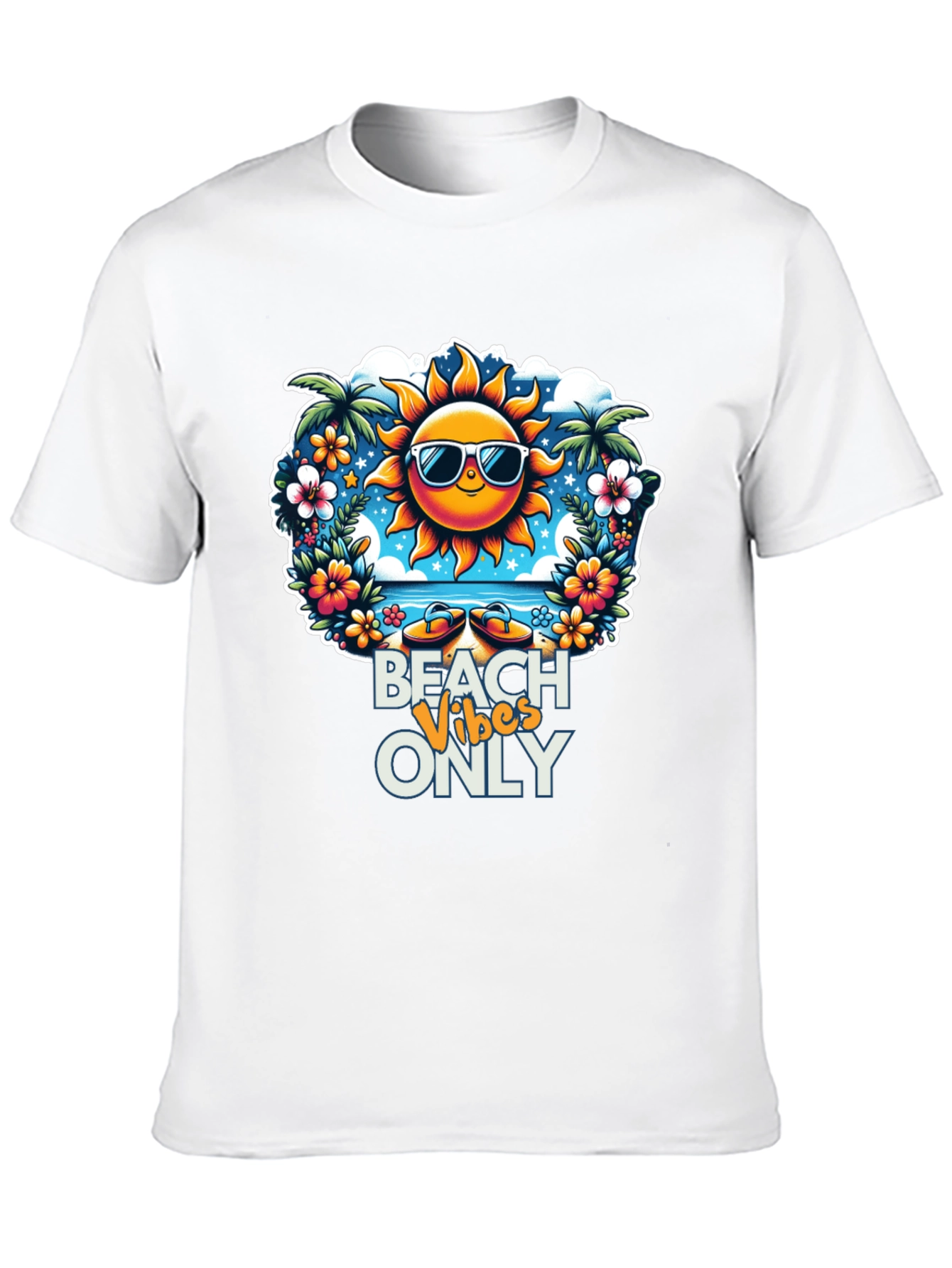 Beach Vibes Only Graphic Tee - Summer Ready