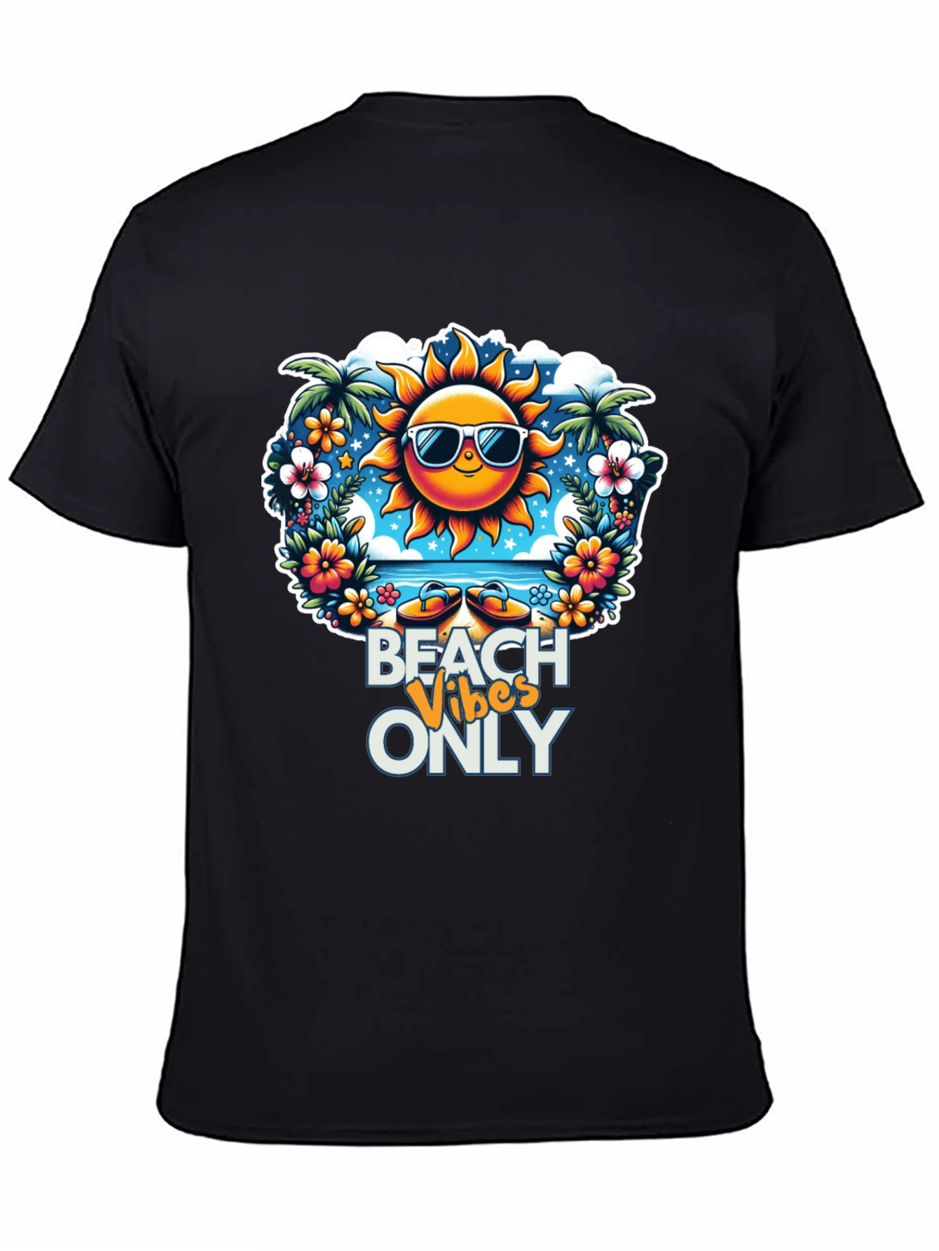 Beach Vibes Only Graphic Tee - Summer Ready