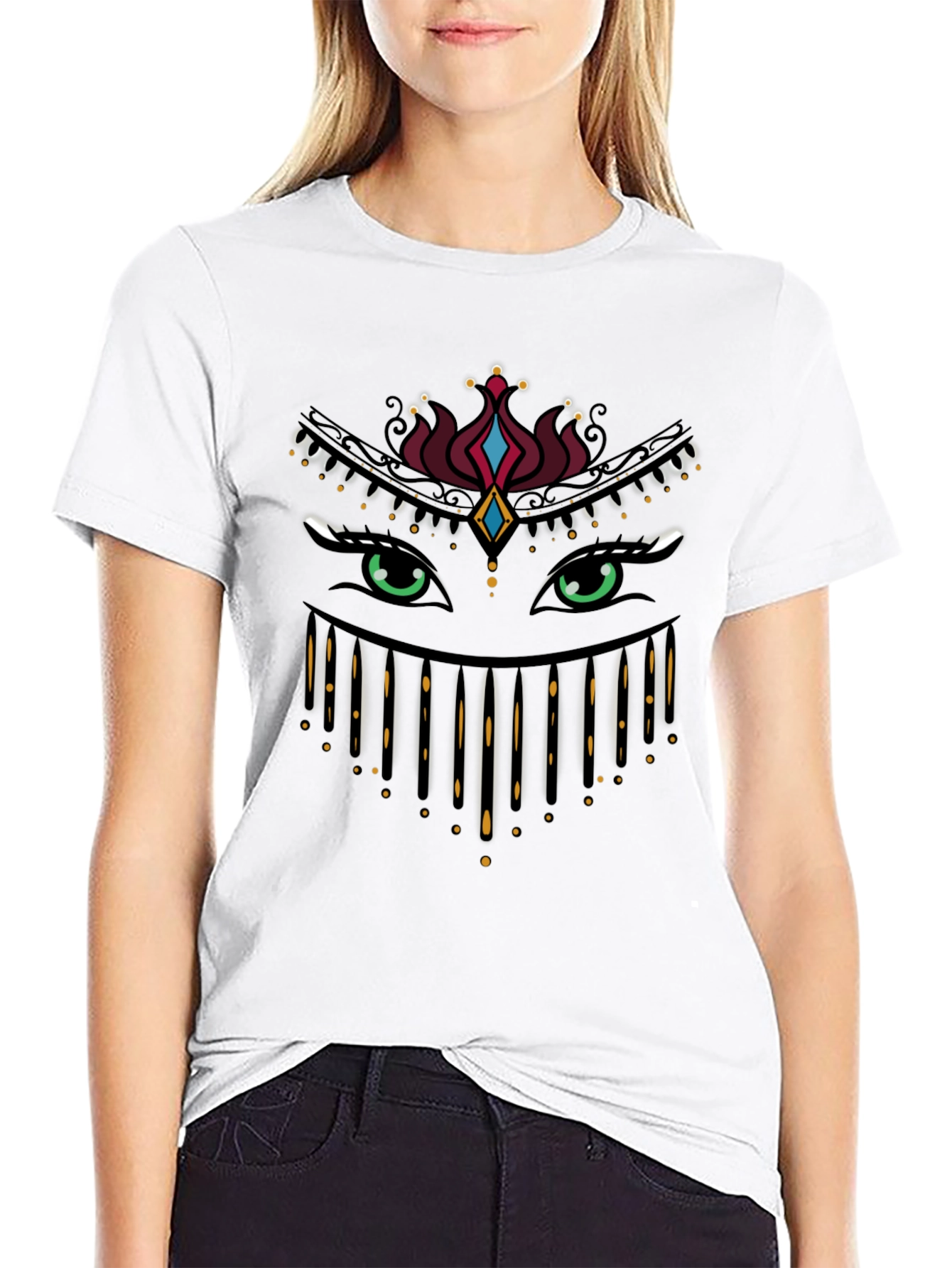 Mystic Eye Graphic Tee - Unique Design