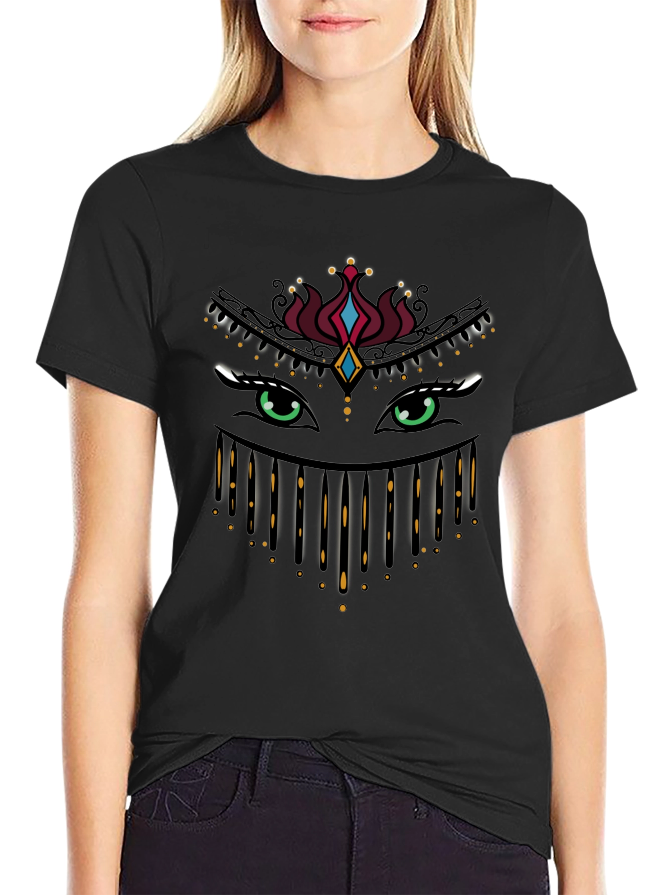 Mystic Eye Graphic Tee - Unique Design