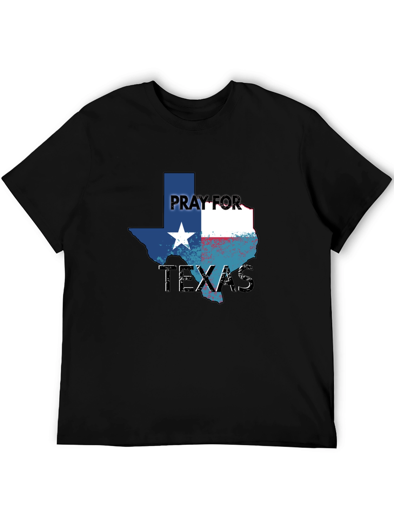 Pray For Texas Graphic T-Shirt