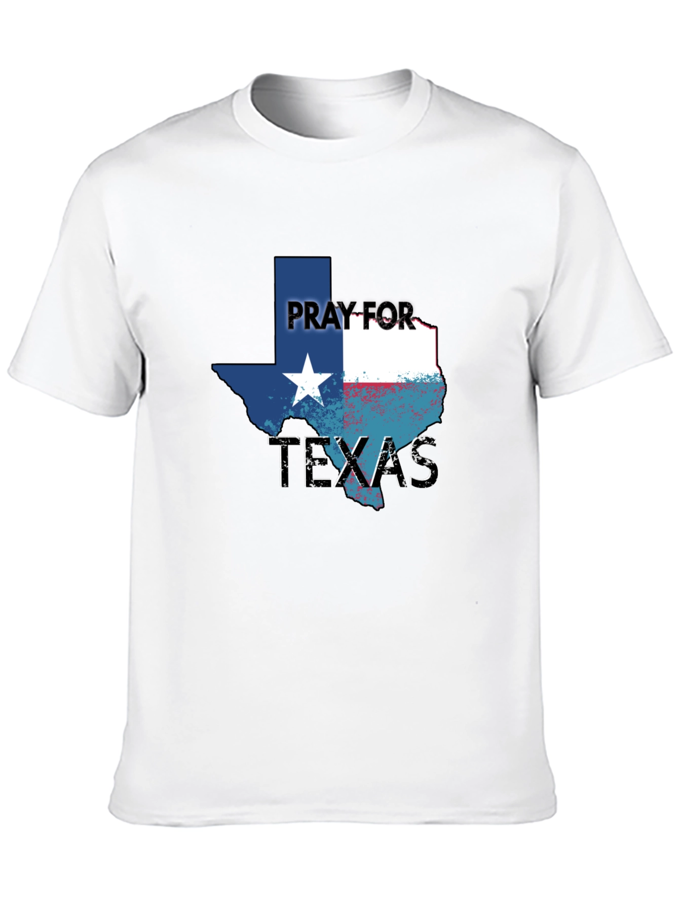 Pray For Texas Graphic T-Shirt